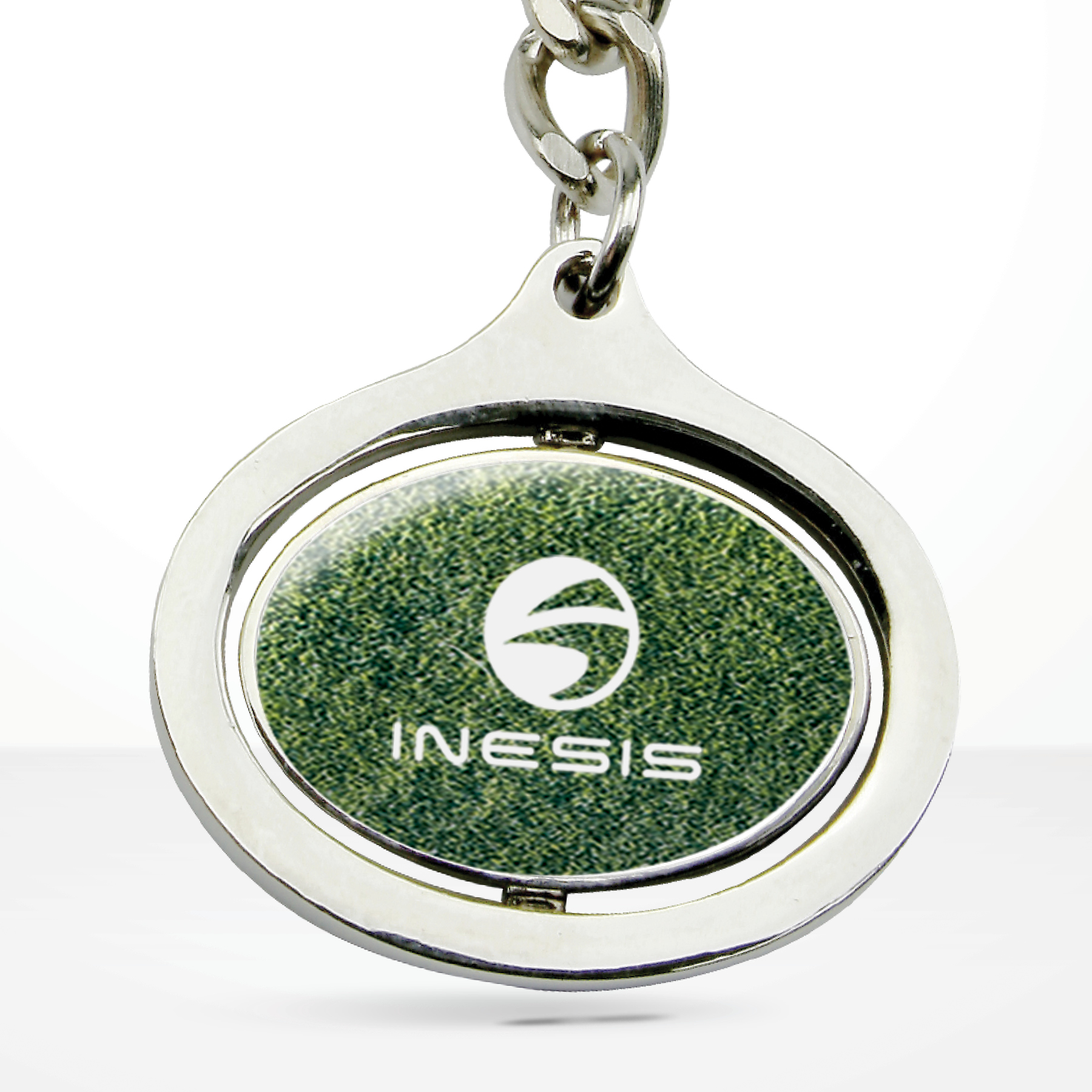 Stock Oval Dynamic Keychain (Express Photoart) 6