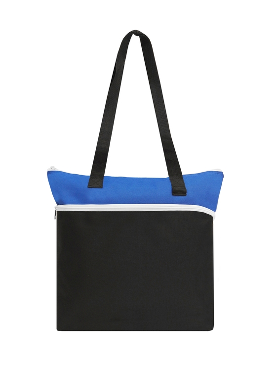 Large Front Zipper Tote