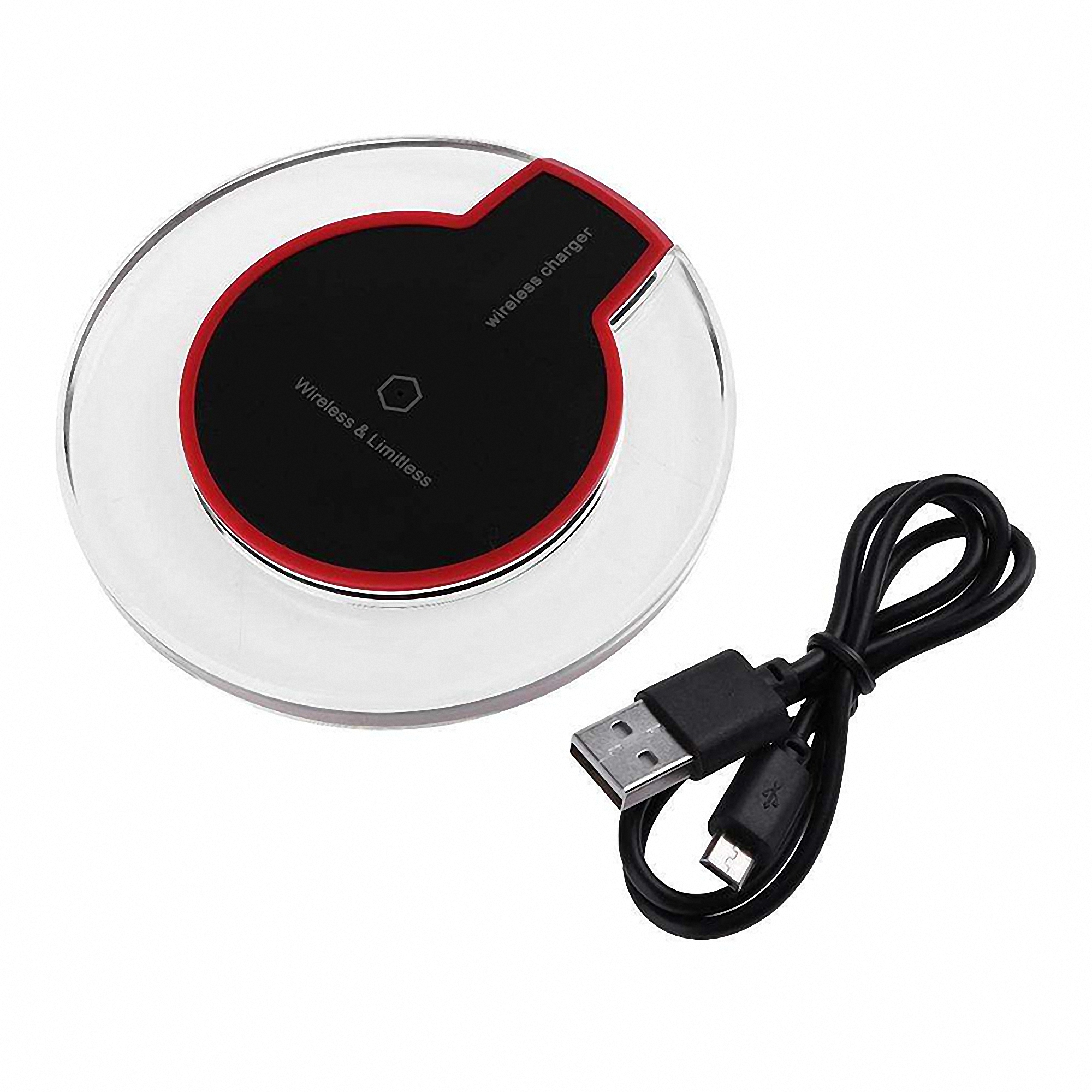 5W Qi Crystal Wireless Charger Pad 2