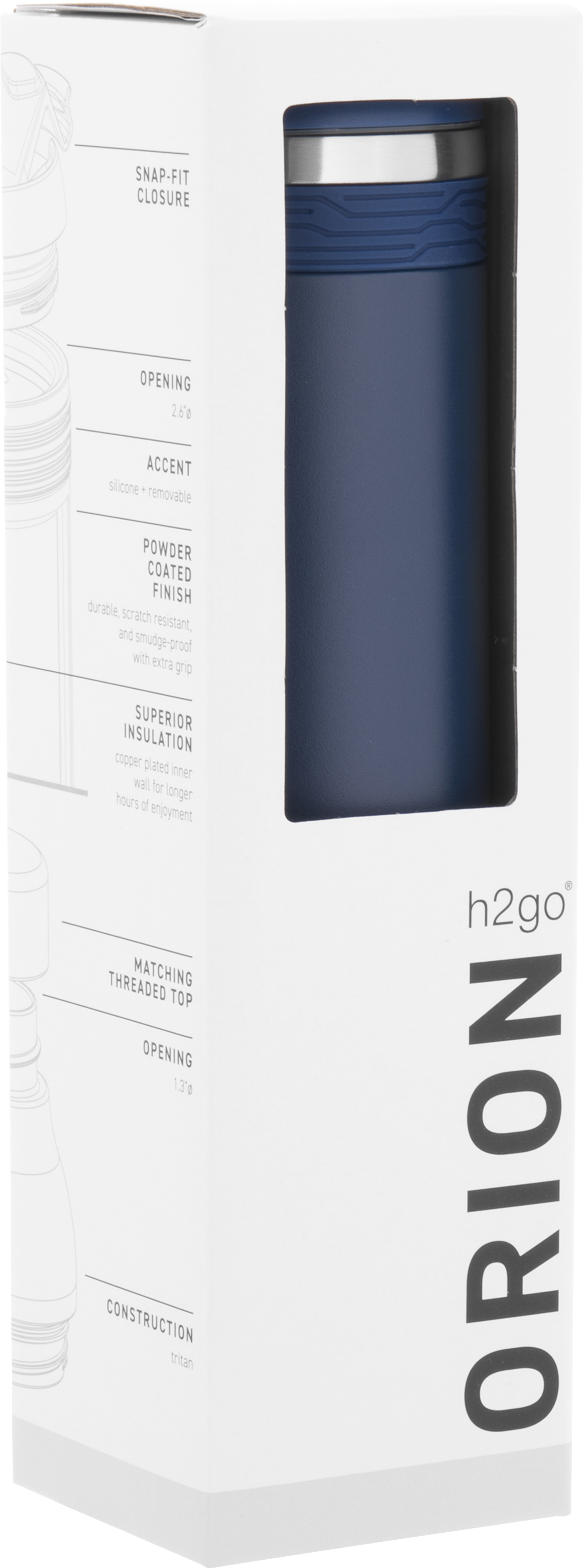 16.9 oz h2go orion - powder 18