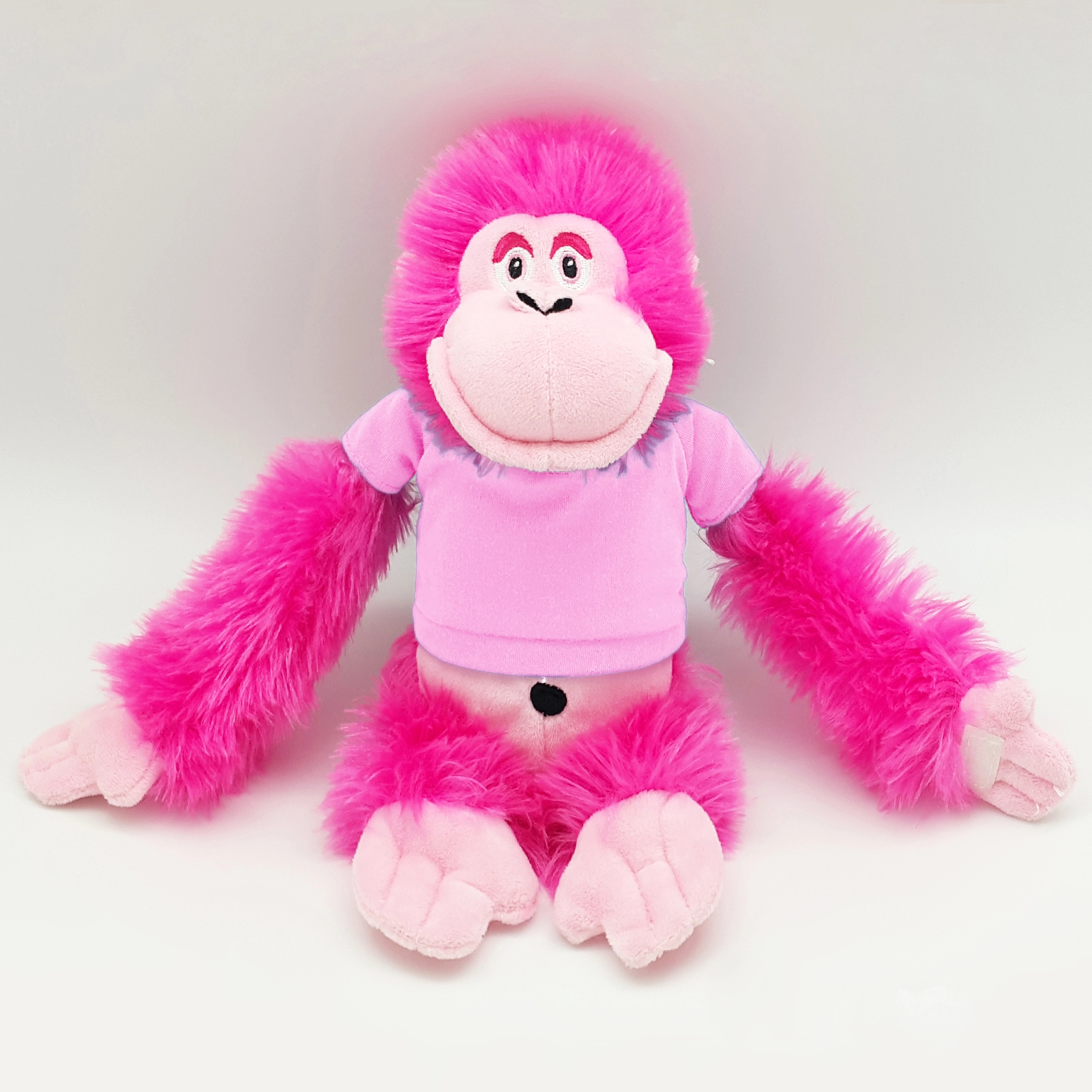 11" Bright Color Hot Pink Gorilla 24
