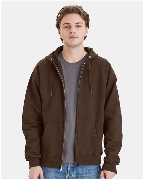 Unisex Ultimate Cotton® Full-Zip Hooded Sweatshirt - F280 44