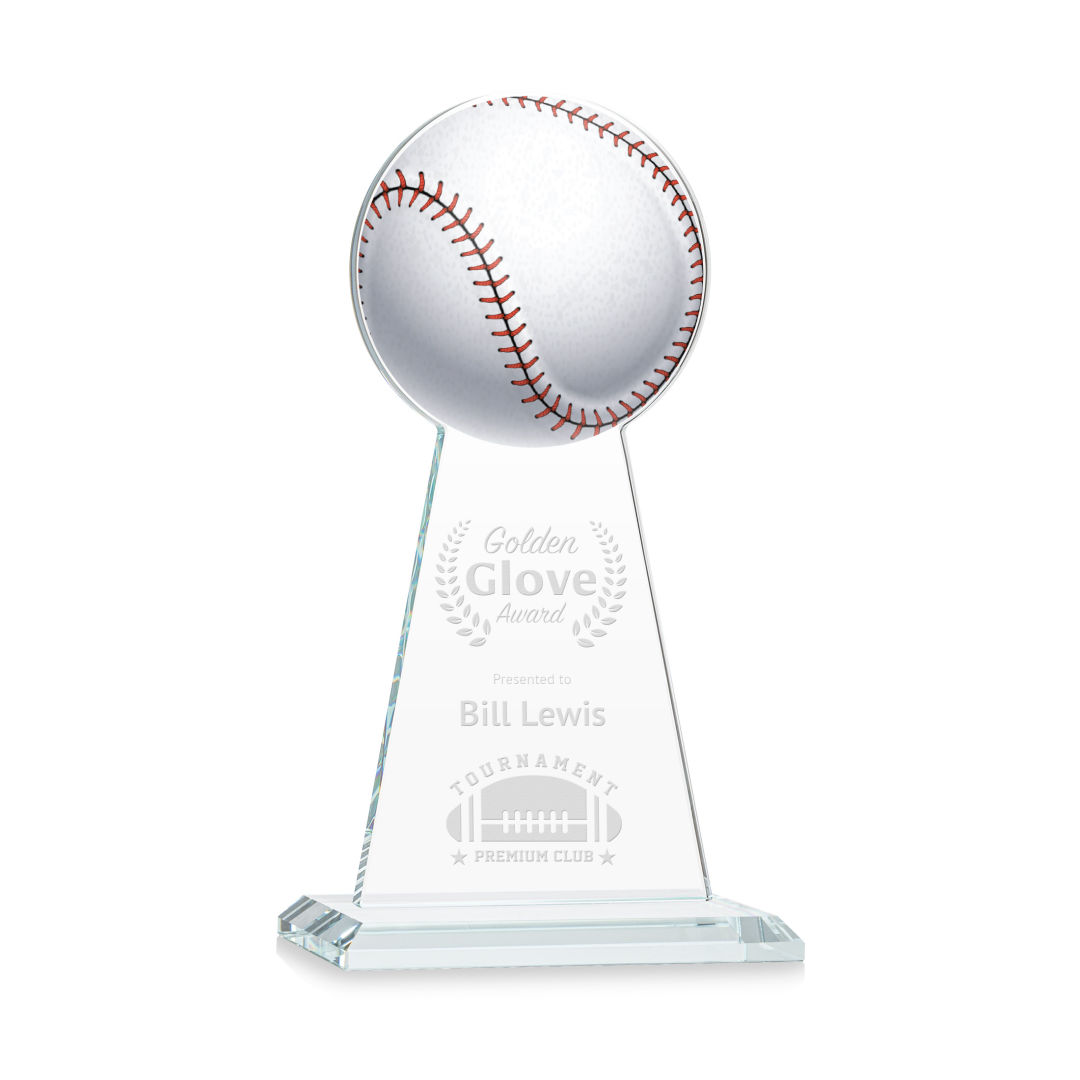 Edenwood Baseball Award - Clear 8