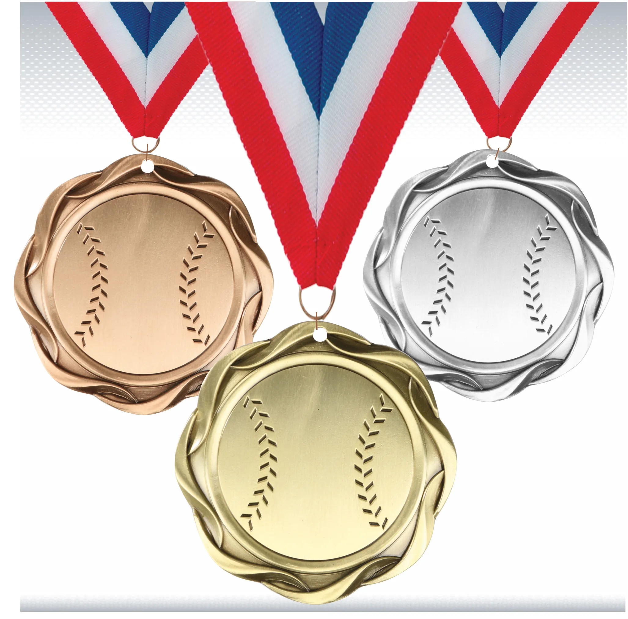 3" Fusion Baseball Medal 2