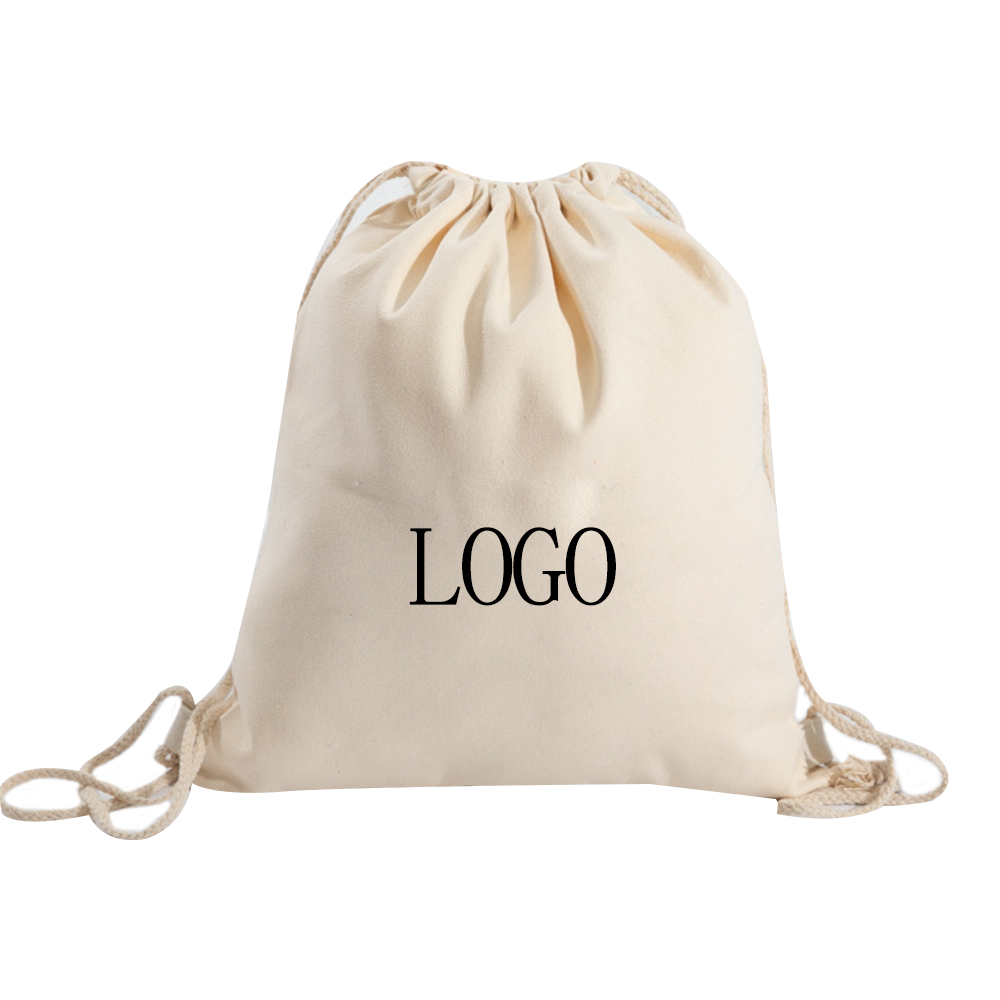 Cotton Canvas Drawstring Bag