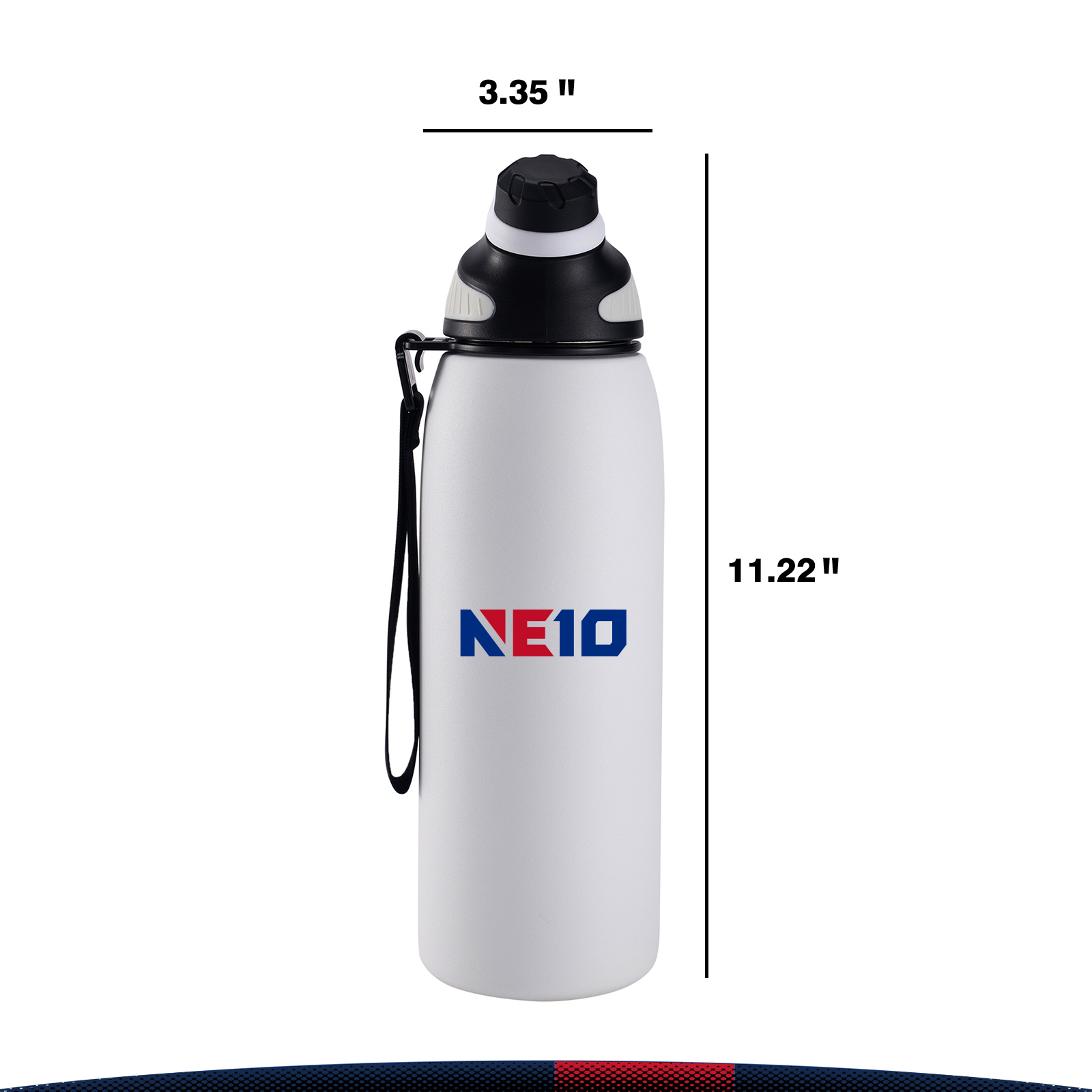34 OZ. Ernac Vacuum Bottle, custom water bottle with logo imprint 2
