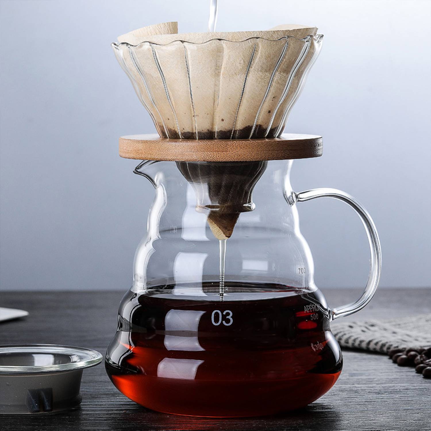 Hand Poured Coffee Maker Set 3
