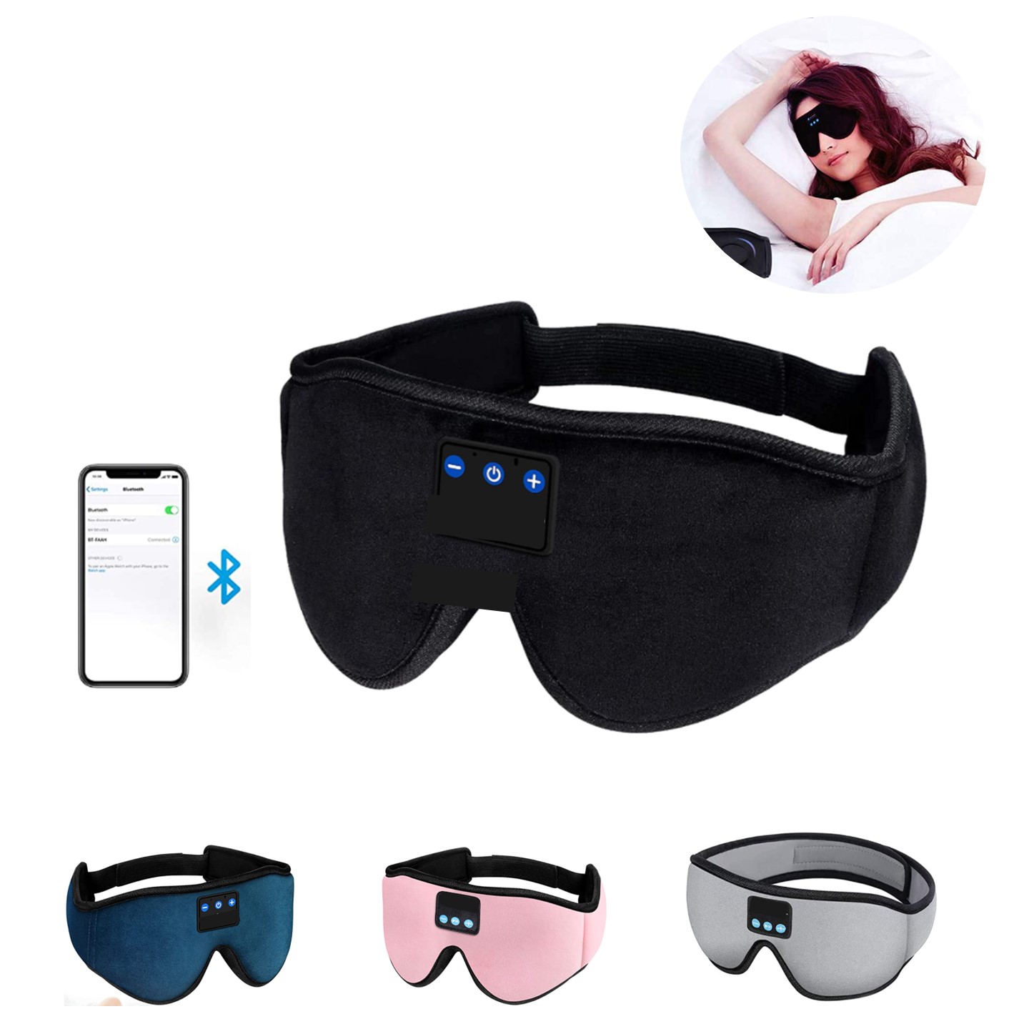 3D Bluetooth Eye Mask 2