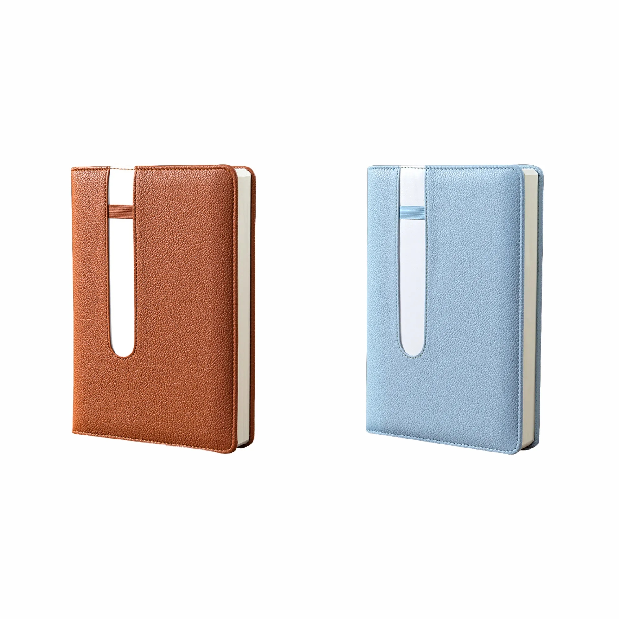 Skin-Feel Business Minimalist A5 Leather Notebook 3