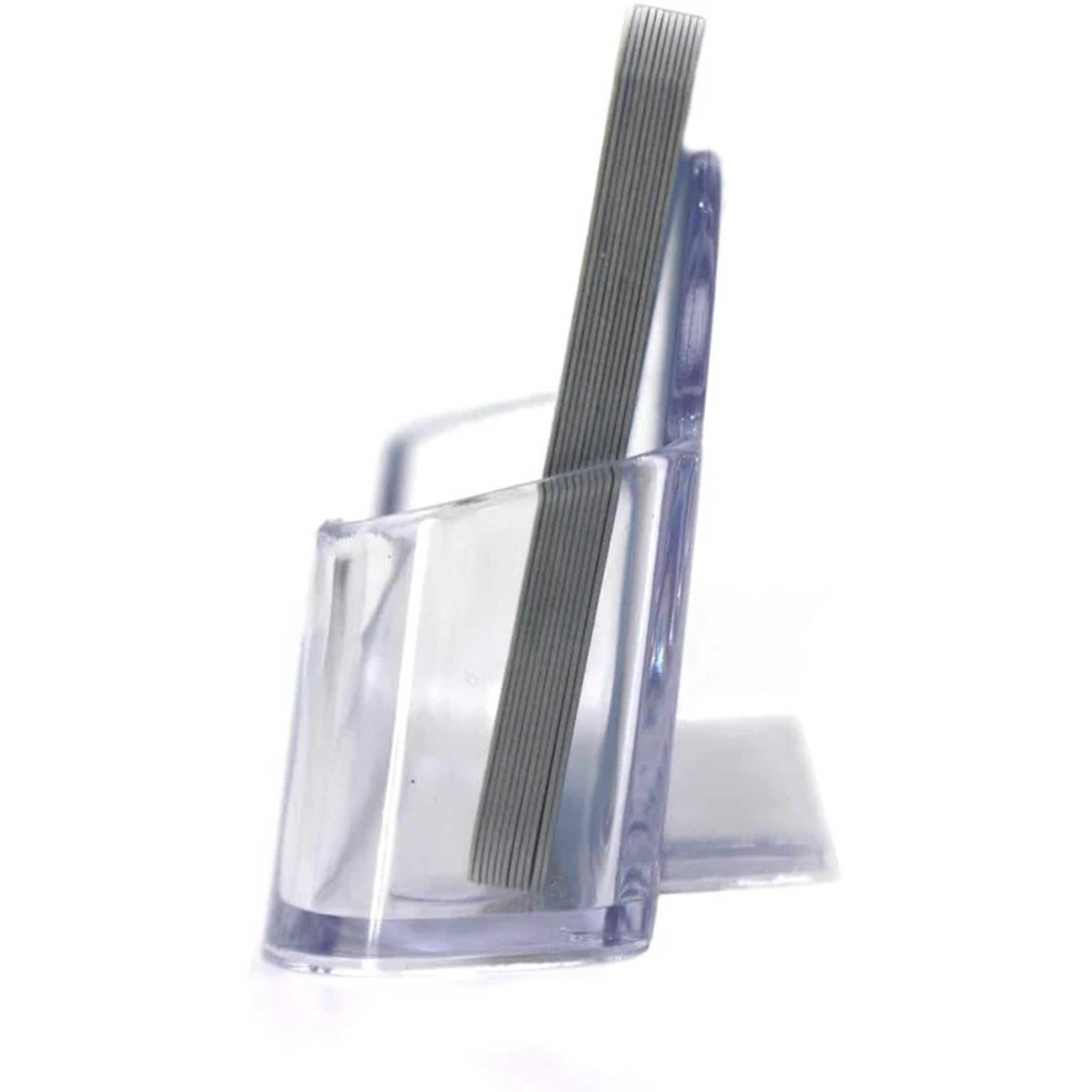 Plastic Colorful Business Card Stand ?C Enhance Your Workspace Organization 2