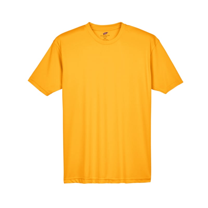 UltraClub Mens Cool & Dry Sport Performance InterlockT-Shirt 1