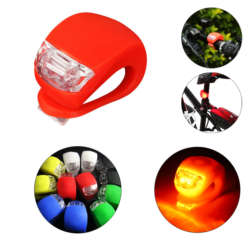 LED Silicone Bicycle Taillight 2