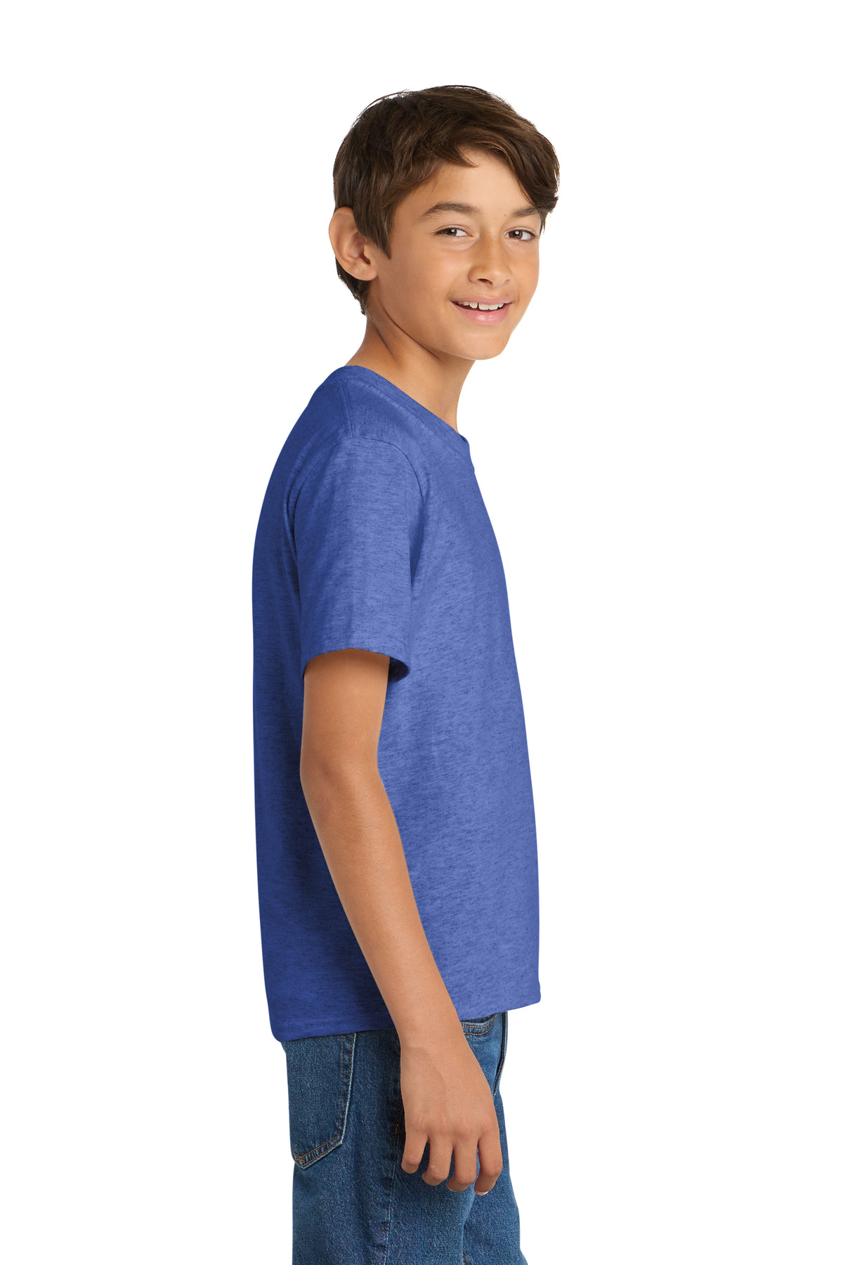 Port & Co Youth Core Cotton Tee. PC54Y 323