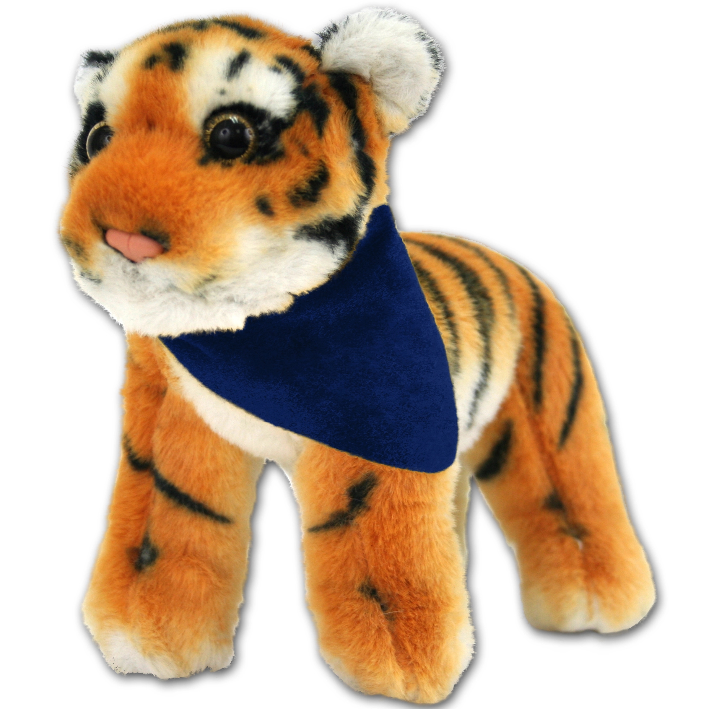 8" Jungle Animals Standing Brown Tiger 5