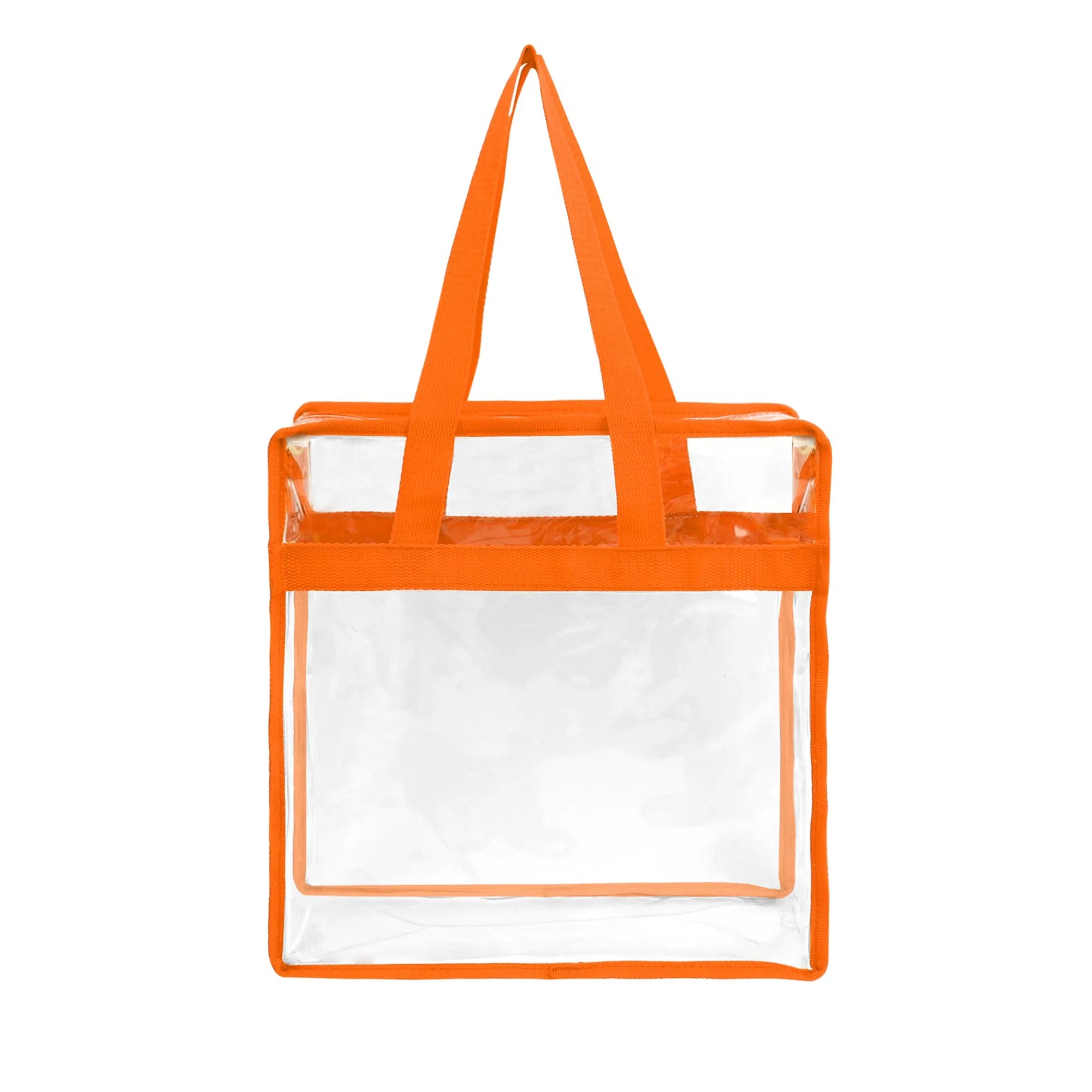 Clear Tote Bag With Zipper 2