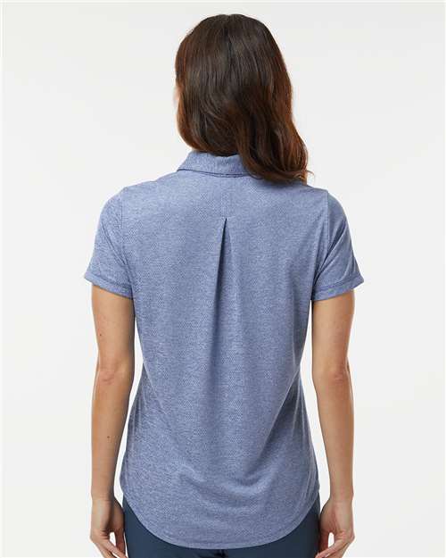 Women's Space Dyed Polo - A592 5