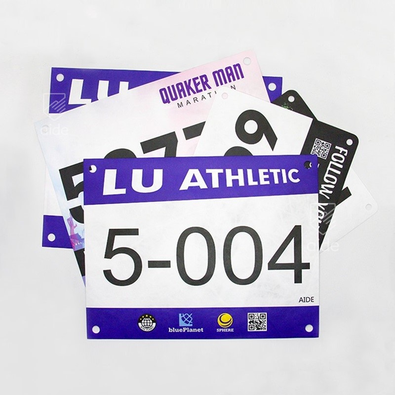 Marathon Race Number with Pin 2