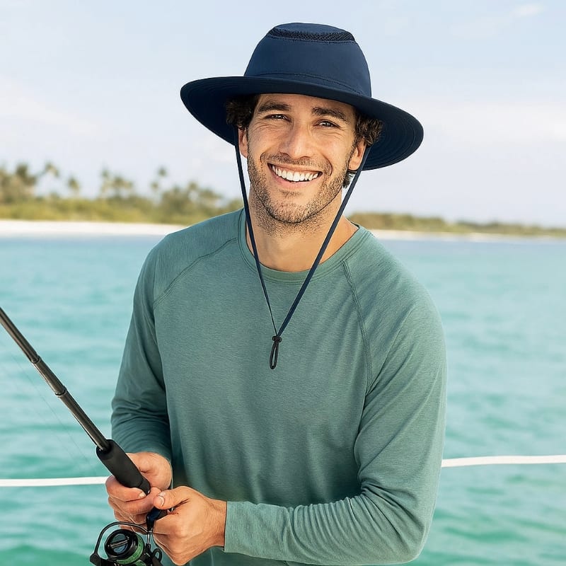 Port Authority Outdoor Ventilated Wide Brim Hat 2