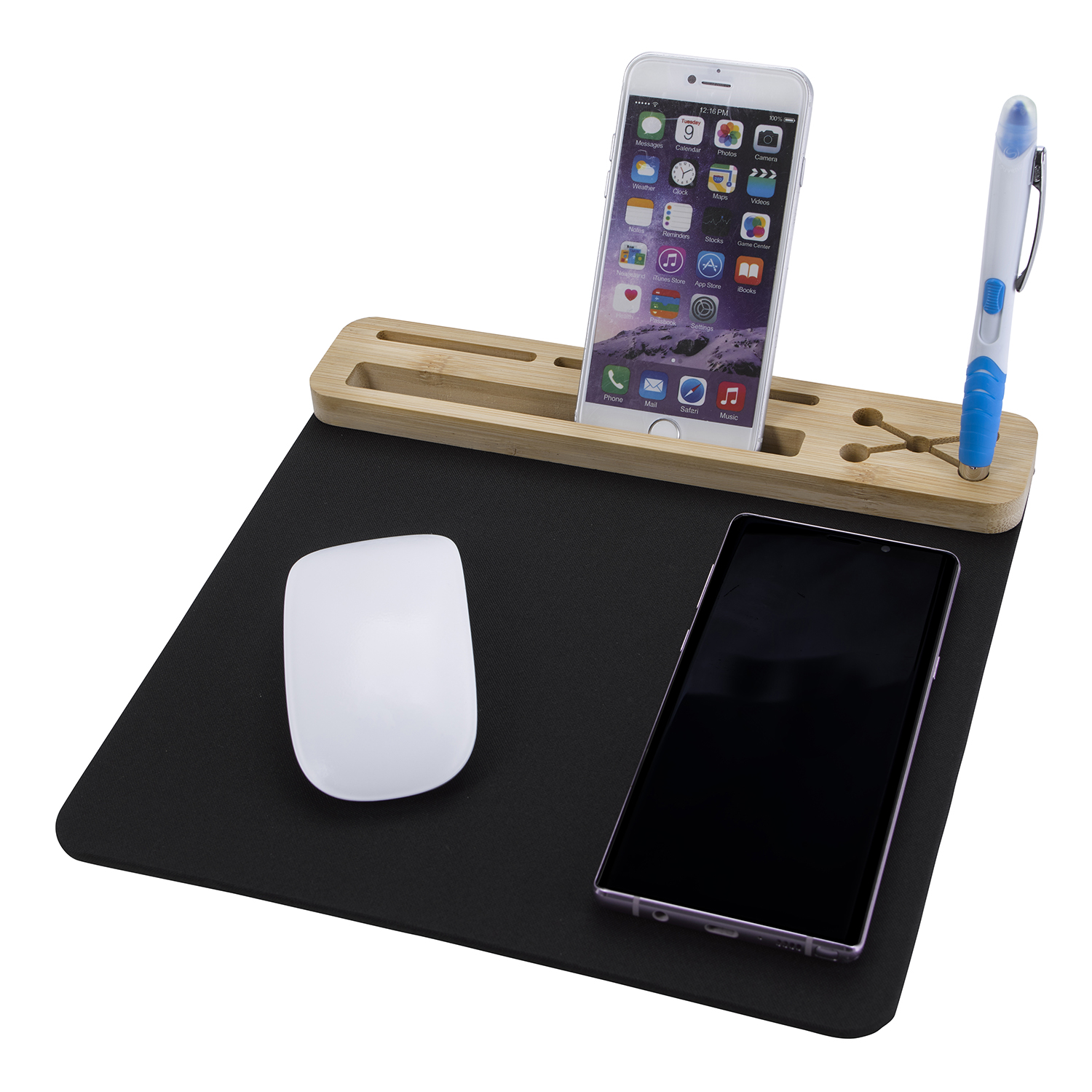 Eco Mouse Pad with 10W Wireless Charger 7