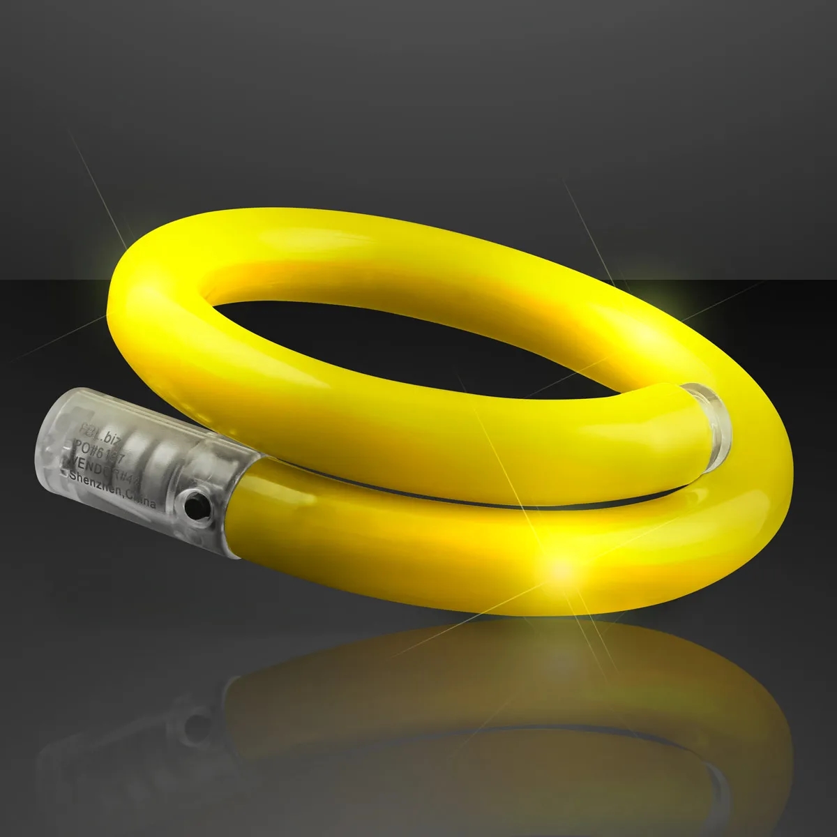 LED Light Up Flash Tube Bracelets - Single Colors 31