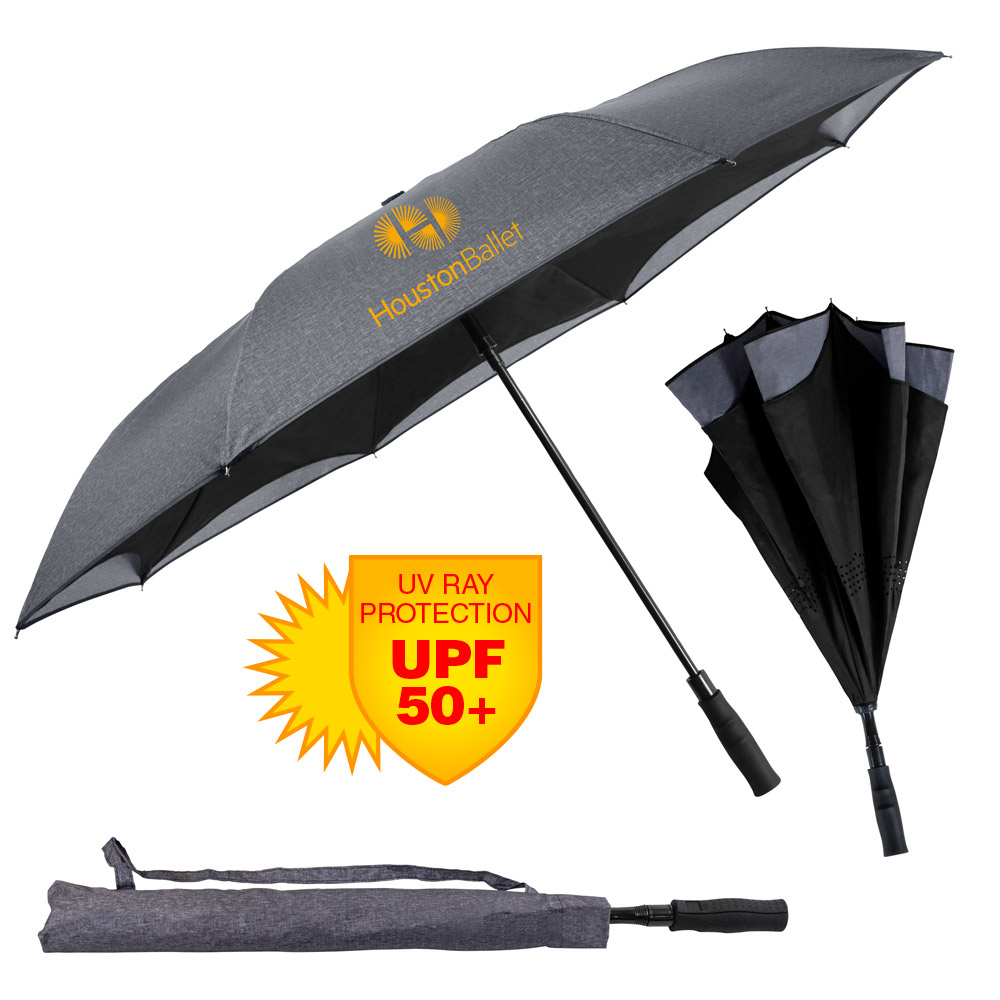 The Heather Inversa Inverted Umbrella - Auto-Open, Reverse Close 2