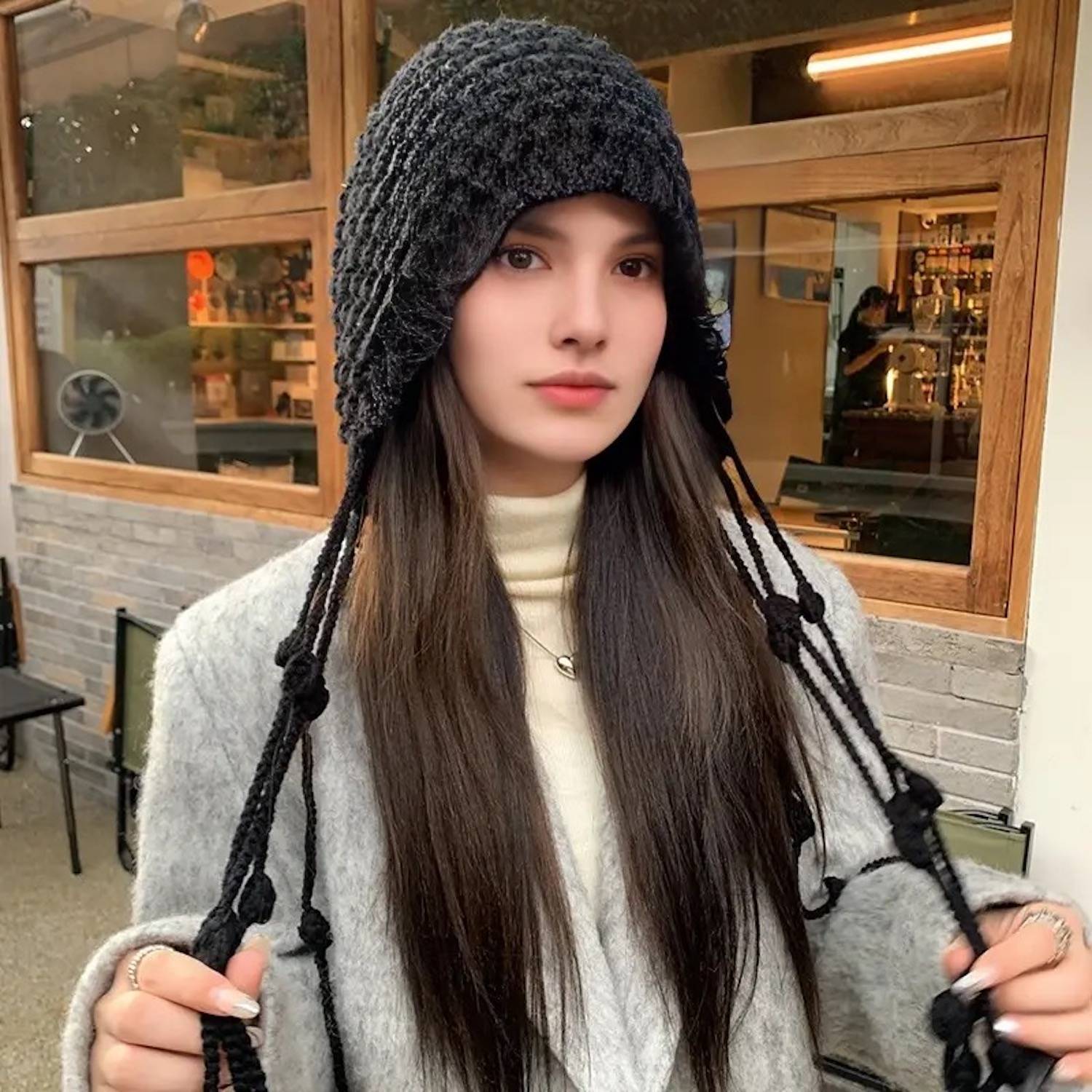Winter Hat Beanie With Ear Protection 5