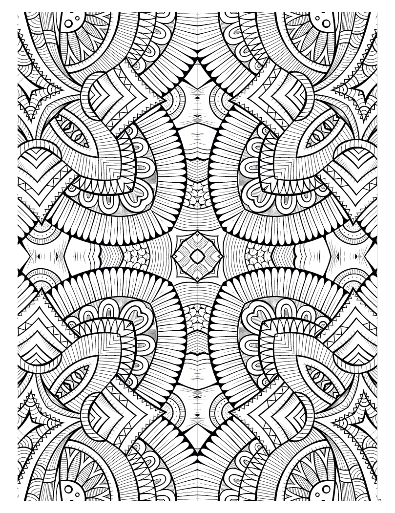 Good Value™ Adult Coloring Book Planner 15
