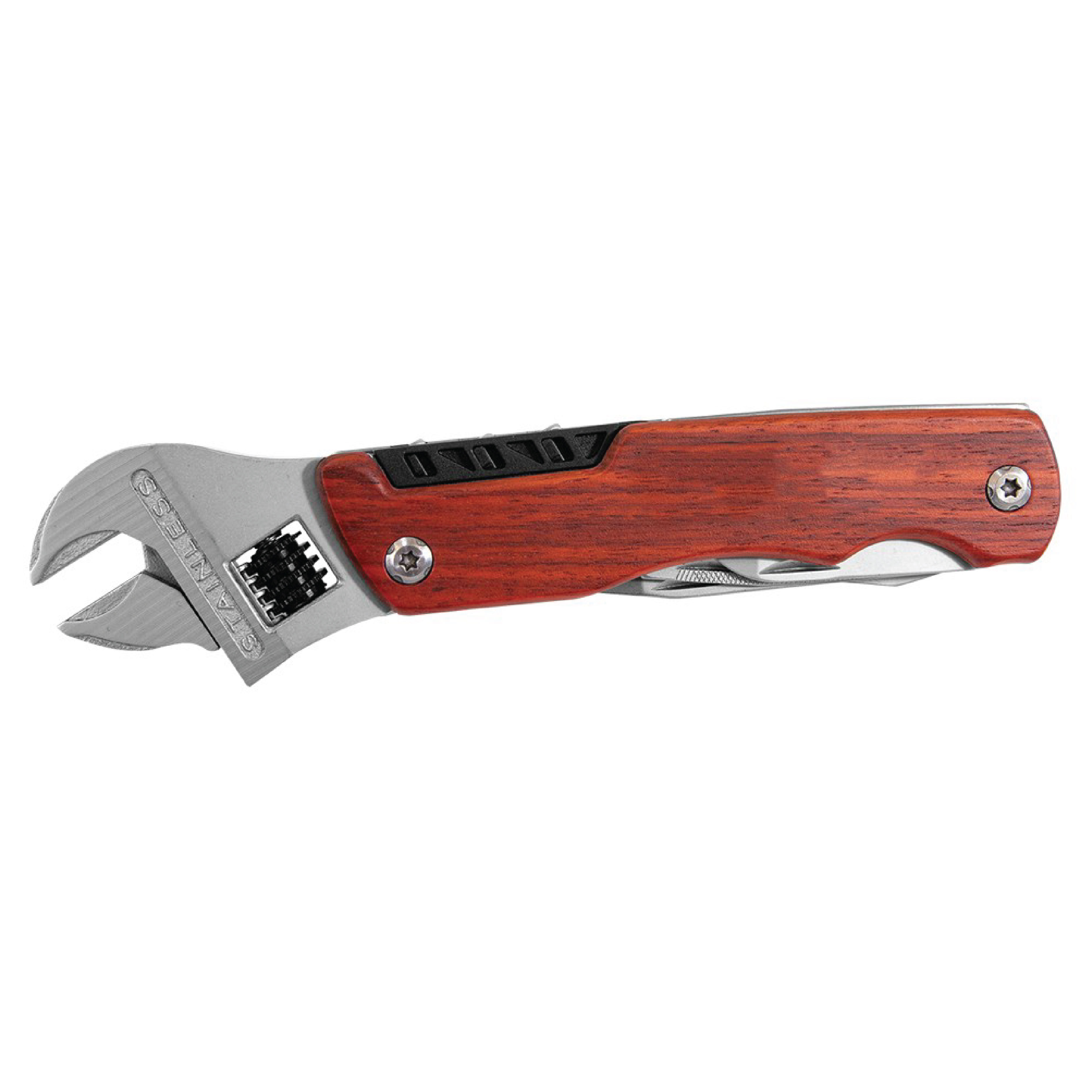6 1/2" Wrench Multi-Tool with Wood Handle/Bag 5