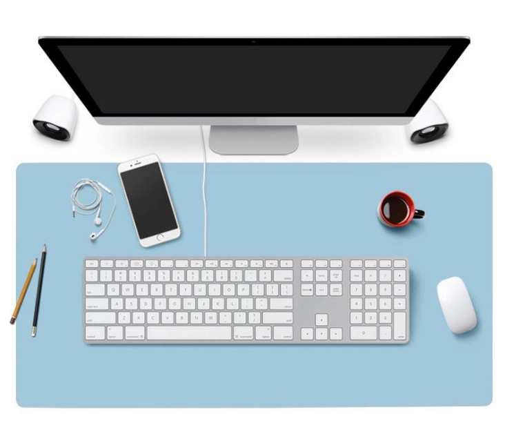31.5''X15.74'' PU Leather Office Mouse Pad Desk Mat 1