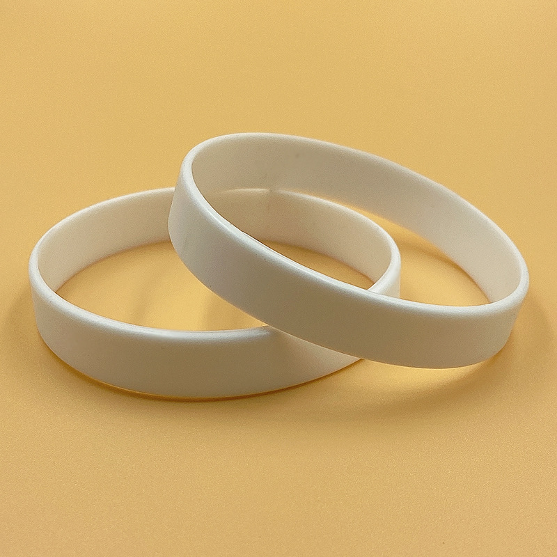 Colored Silicone Stretch Unisex Wristbands 15