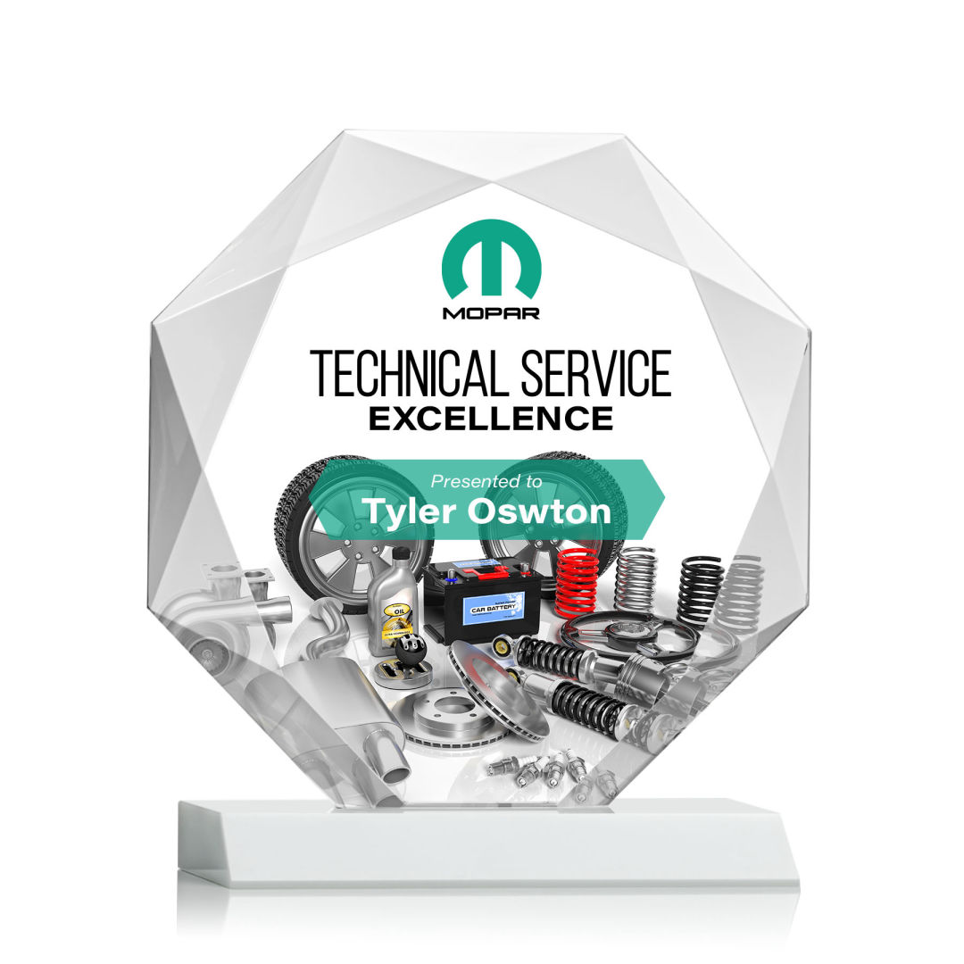 Kitchener VividPrint™ Award - White 2
