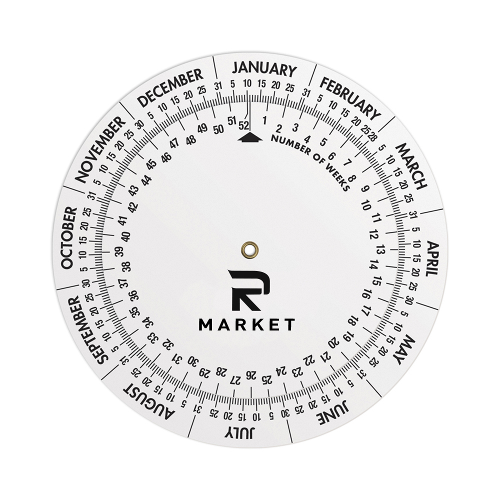 Plastic Date Finder Wheel Calculator 2