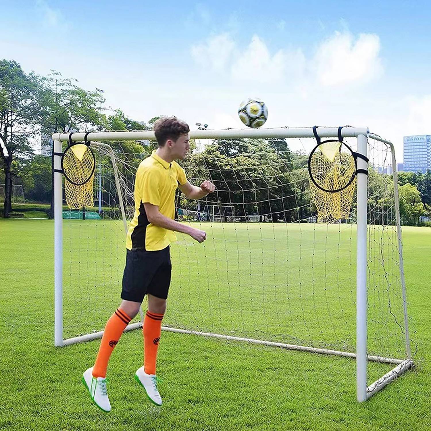 Soccer Training Net For Football Shooting Accuracy Practice 1