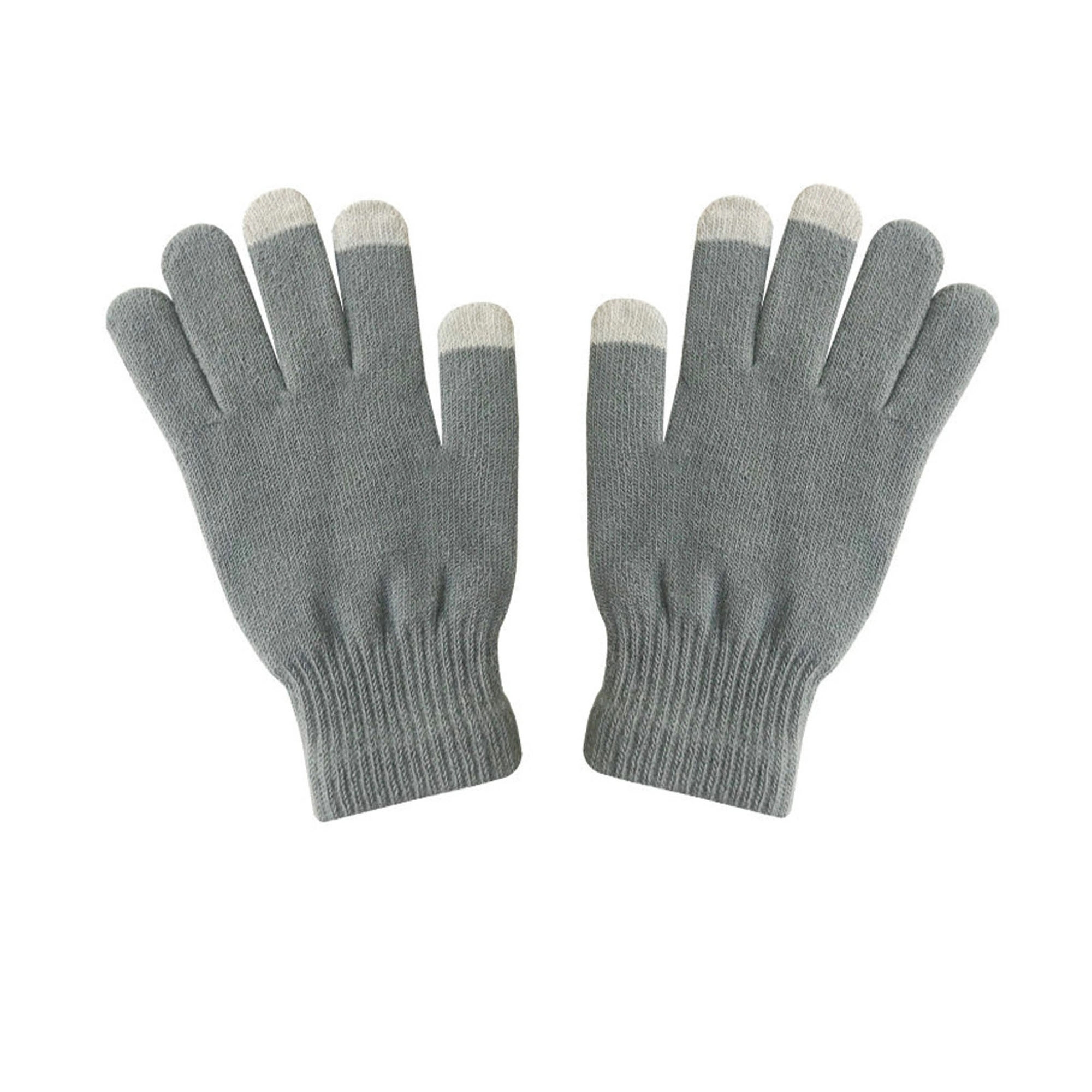 Acrylic 3 Fingers Touch Screen Gloves 4