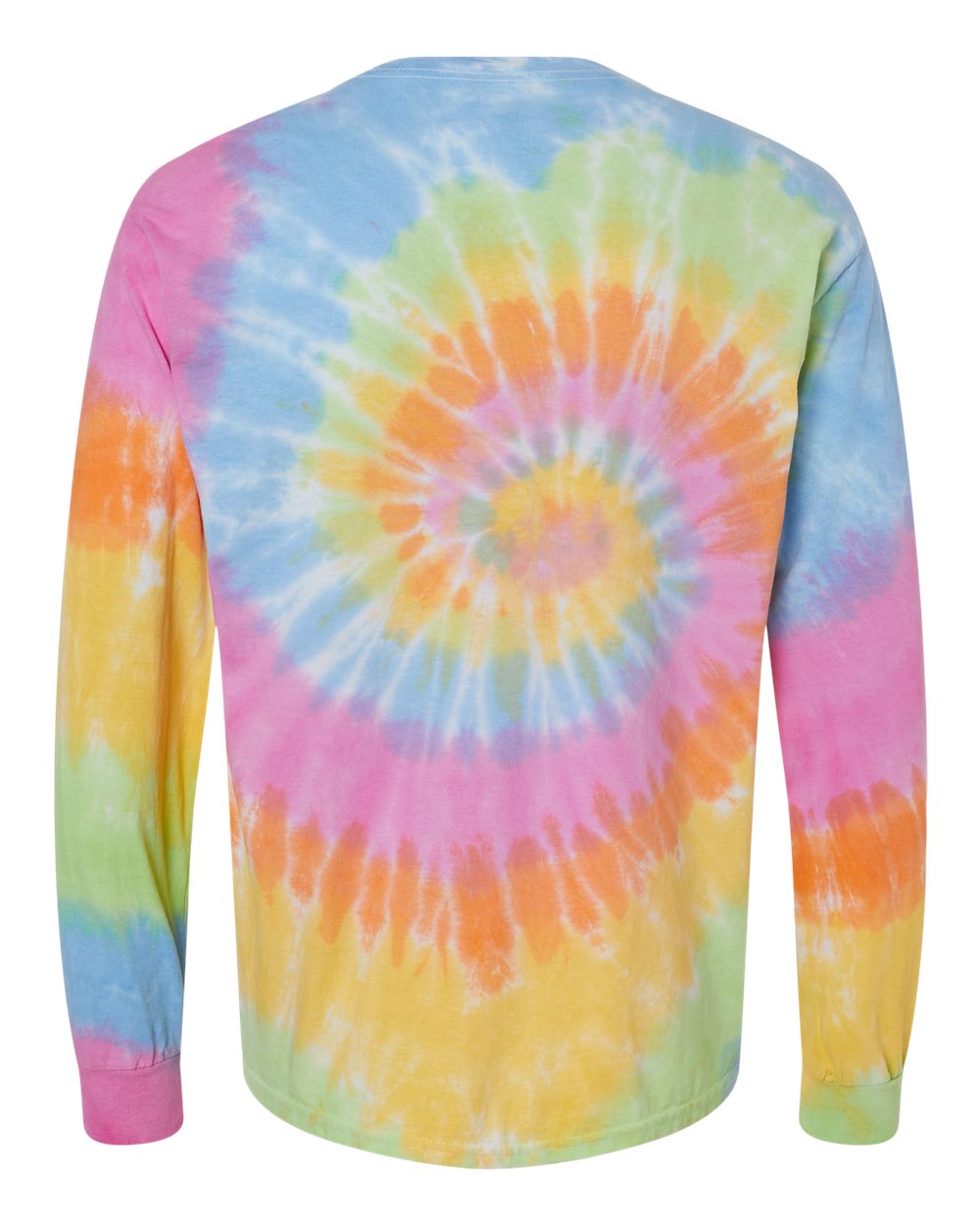 Unisex Tie-Dyed Long Sleeve T-Shirt - 2000 77