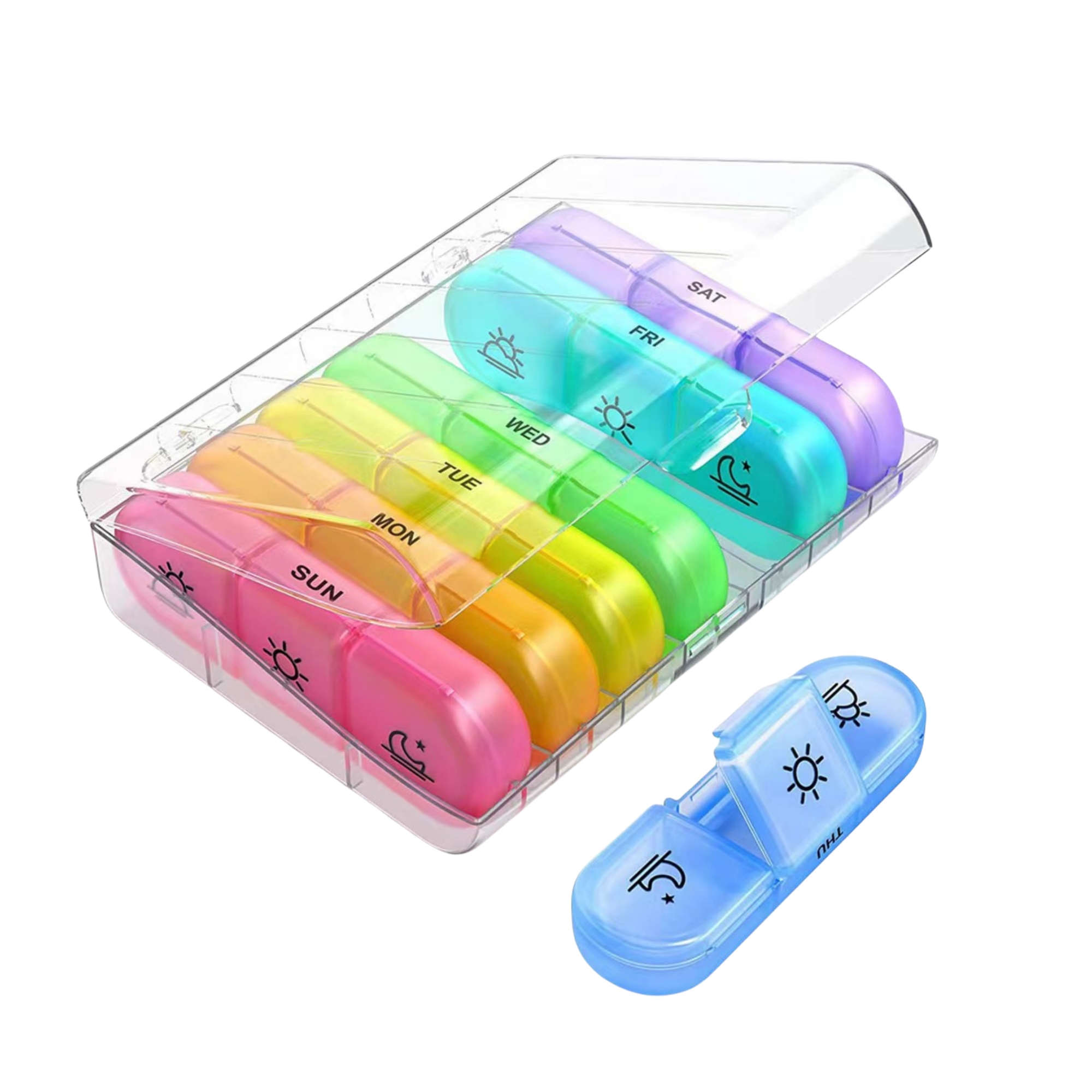 One Week Convenient Pill Organizer 5
