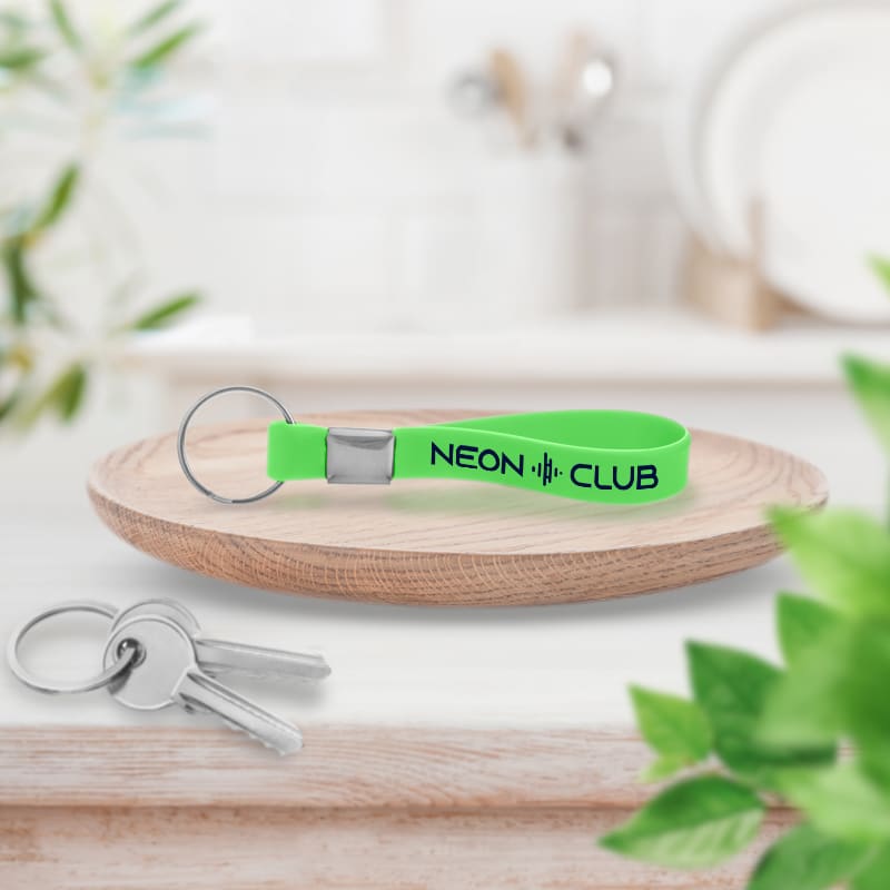 Custom Printed Wristband Keychains 33