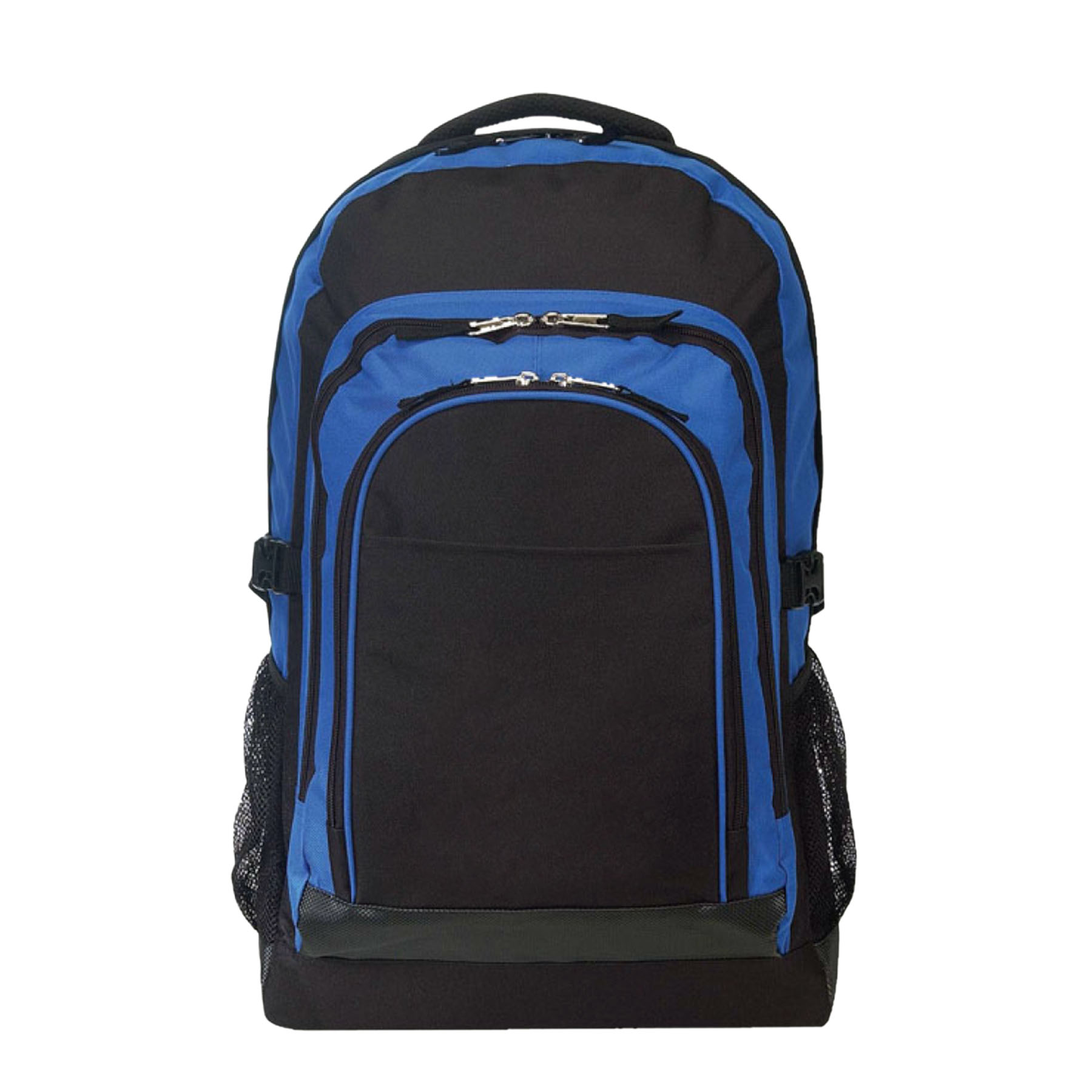 600 Denier Outdoor Computer Backpack with Faux Leather Trim 7