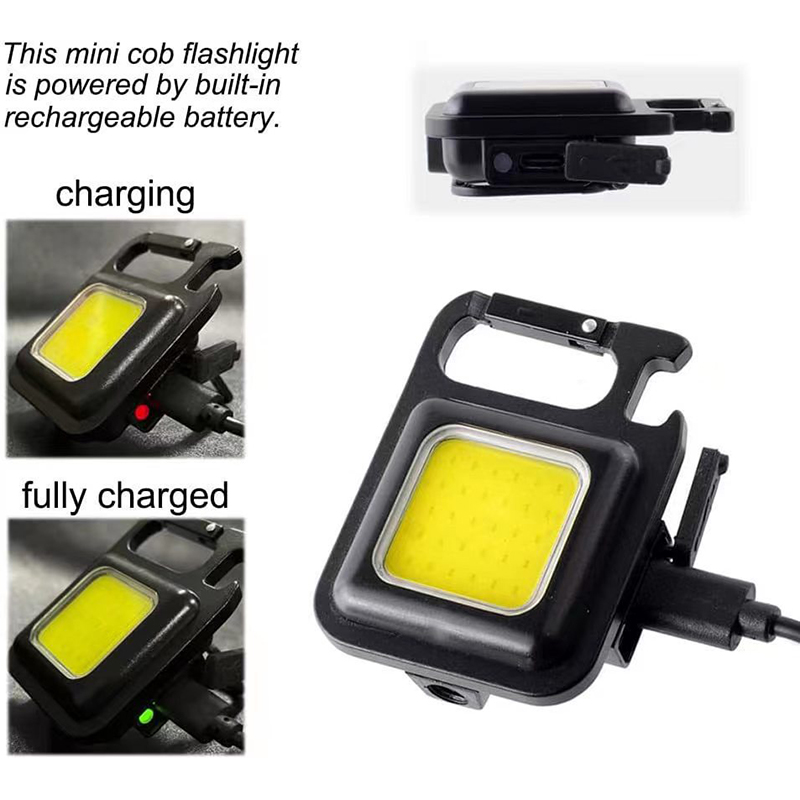 Portable Mini COB Pocket Magnetic Flashlights 13