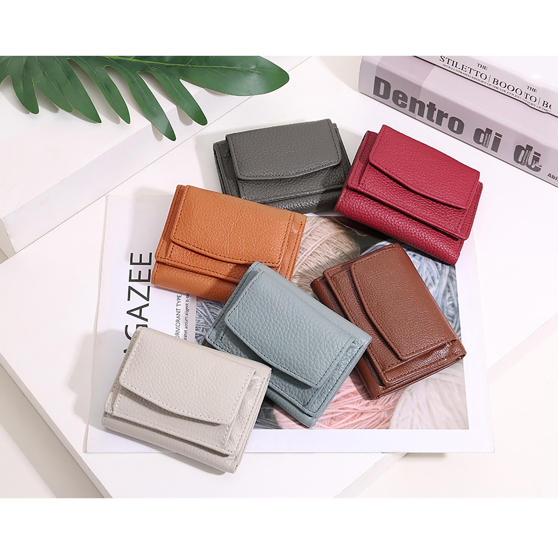 Rawhide Trifold Wallet 6