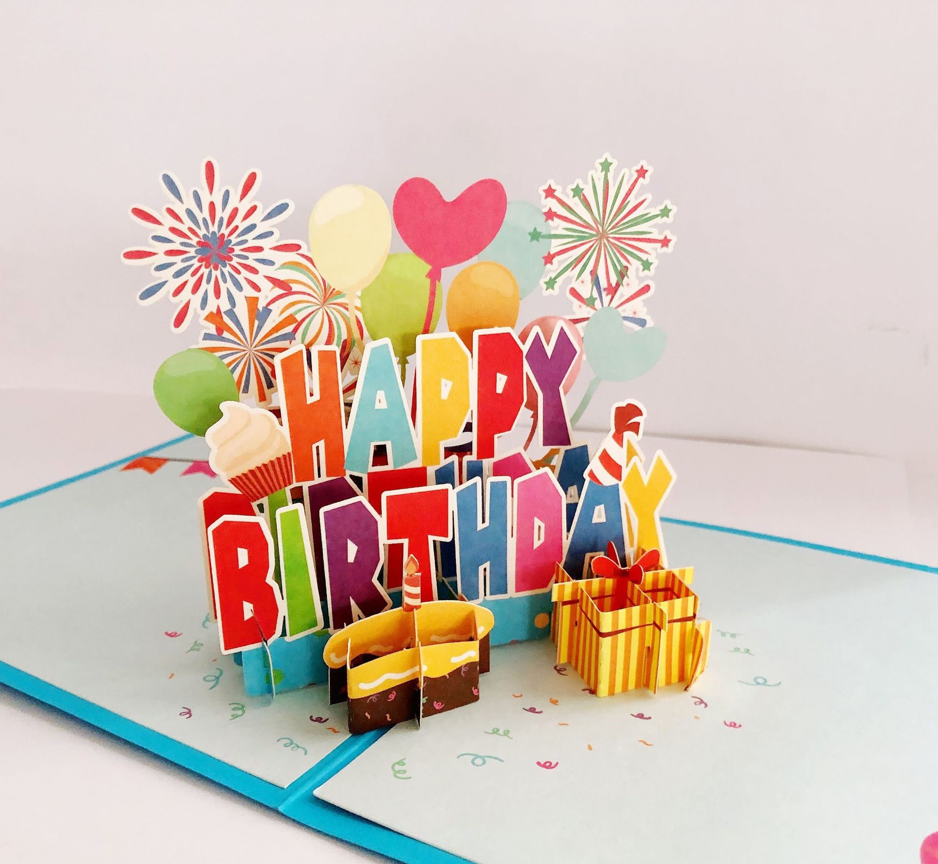 3D Birthday Custom Greeting Cards 2