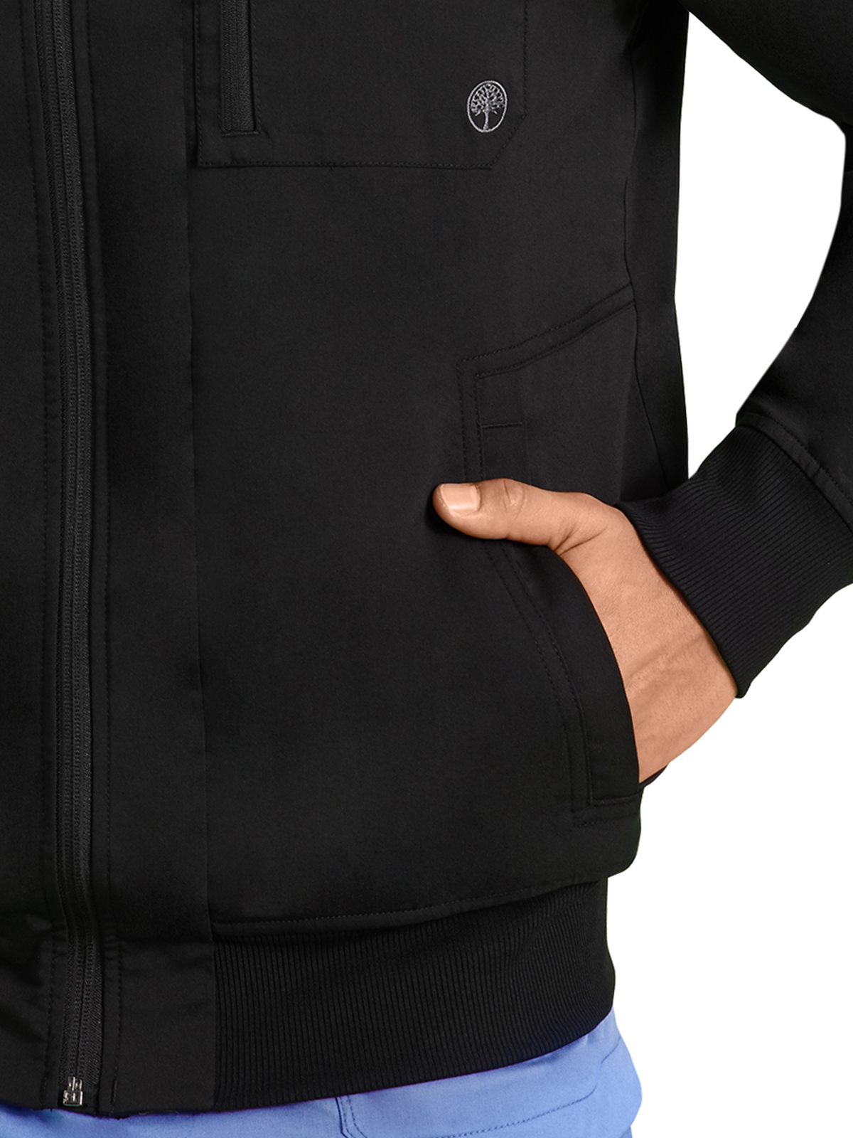 Healing Hands - HH Purple Label - Men's 6-Pocket Jonathan Rib-Knit Jacket 2