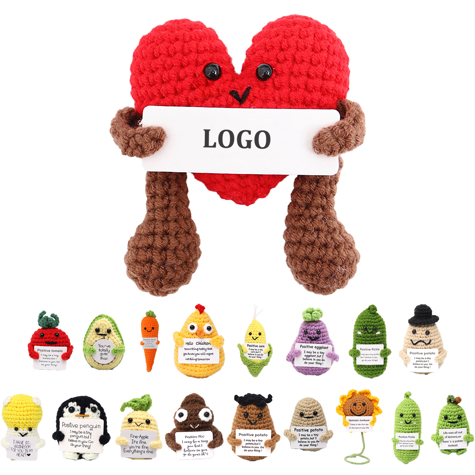Knitted PositiveDoll 16