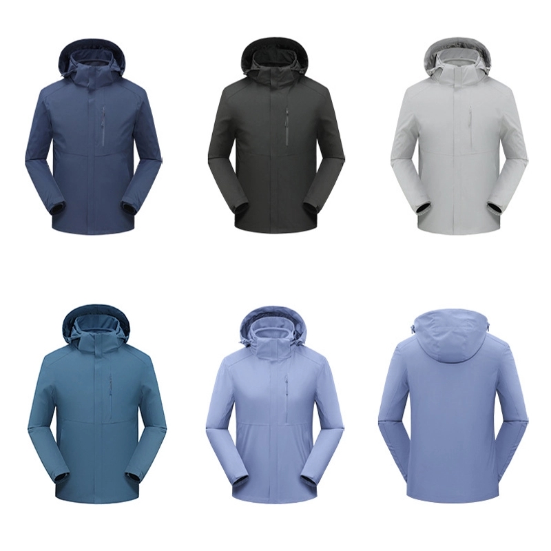 Waterproof Detachable 2-layer Hiking Jacket & Outdoor Coat 3