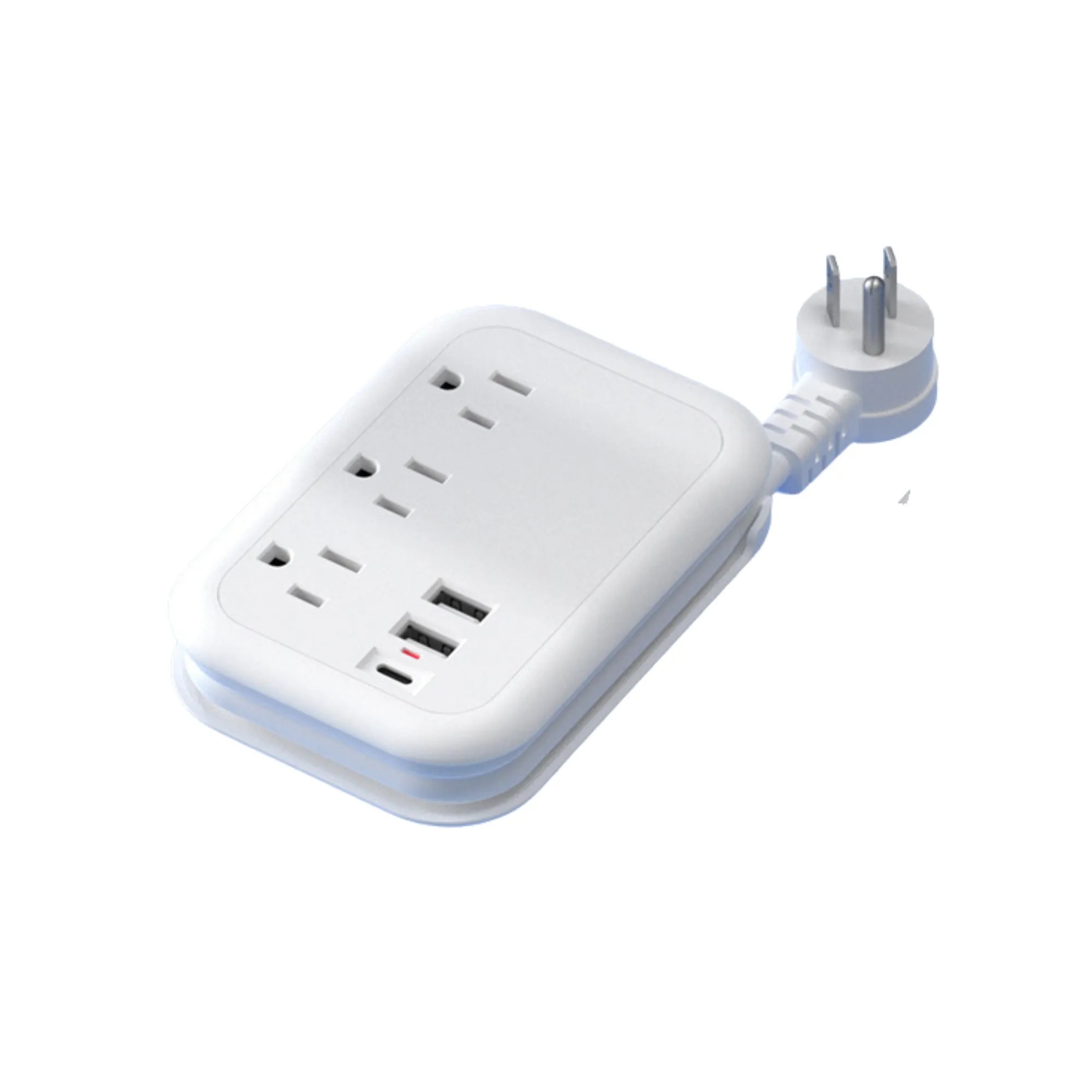 Three Hole Smart Usb Travel Plug in Board 6