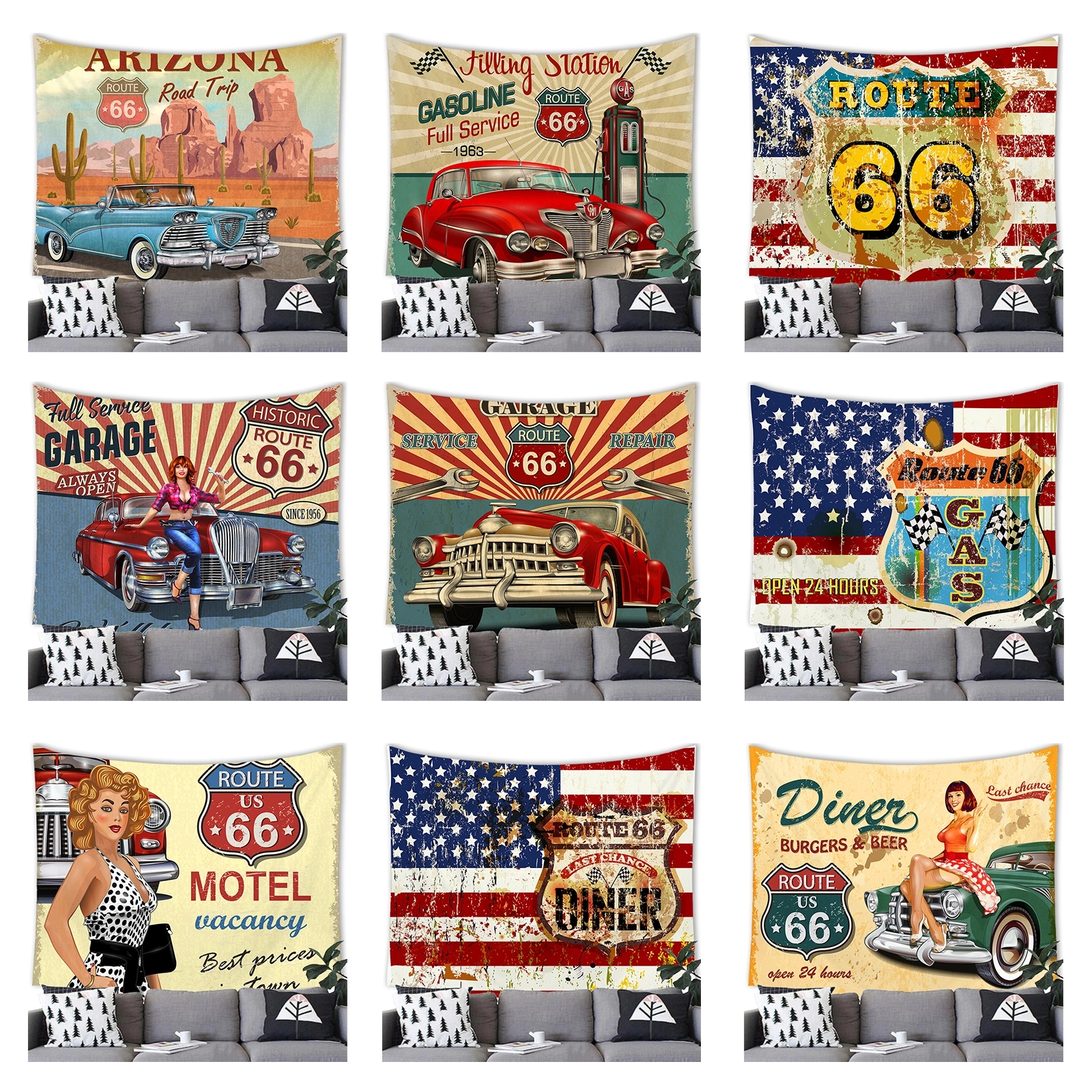 79'X59' Wall Hanging Tapestry 4