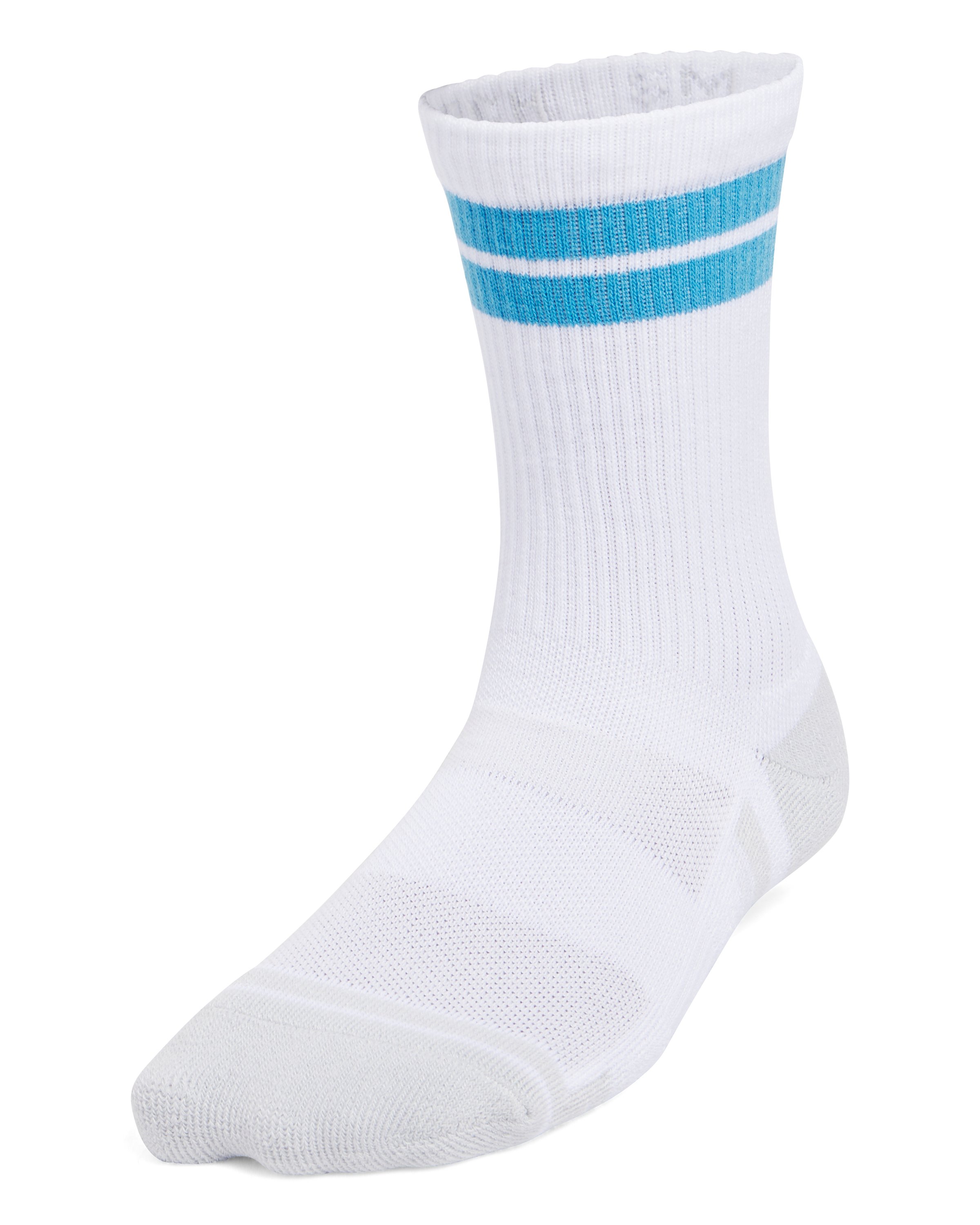 UA Performance Tech Kids' 3-Pack Crew Socks 3