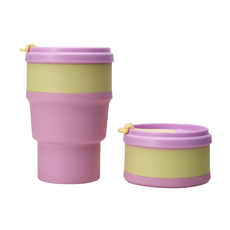 Reusable Collapsible Coffee Mug Leak-Proof Silicone 2