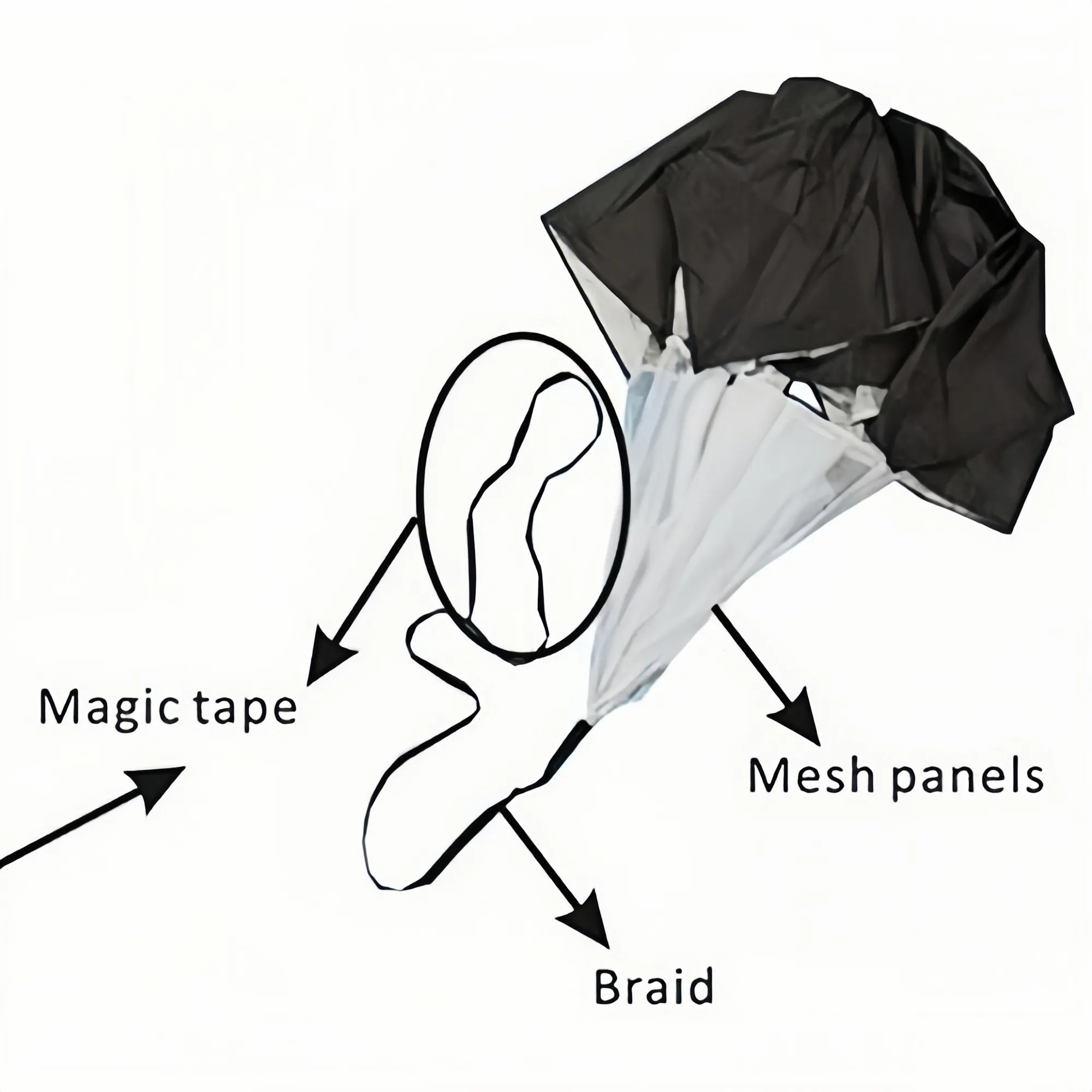 Speed Resistance Training Parachute 3