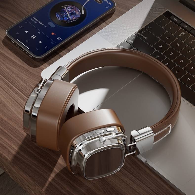 Retro Style Wireless Bluetooth 5.3 Headphones 6